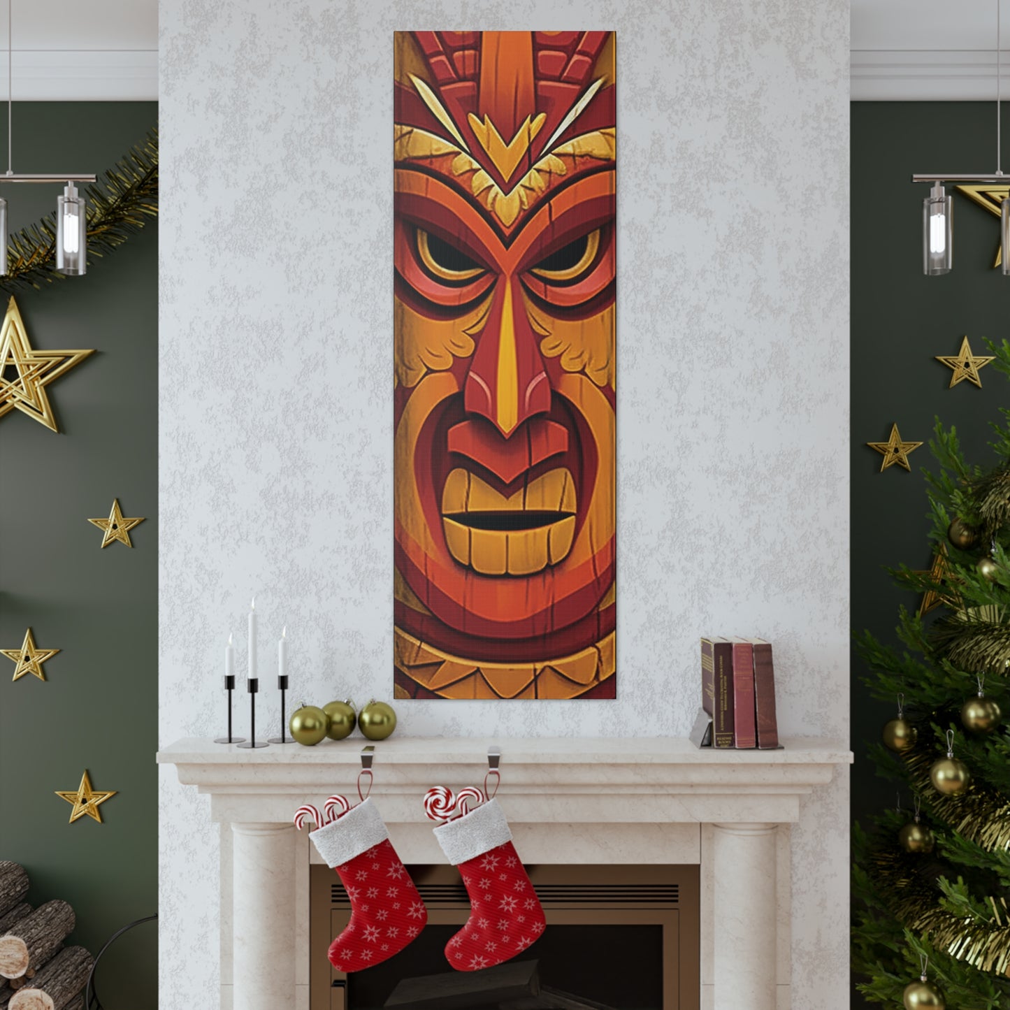 Tiki Totem #1 Canvas Gallery Wraps