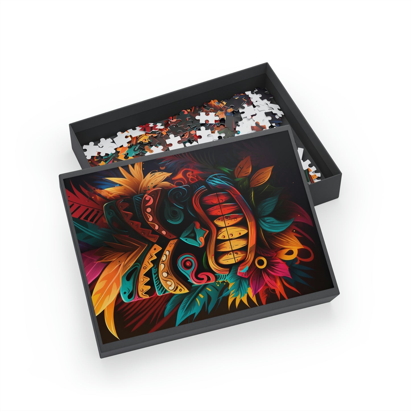 Feathered Tiki Puzzle (96, 252, 500, 1000-Piece)