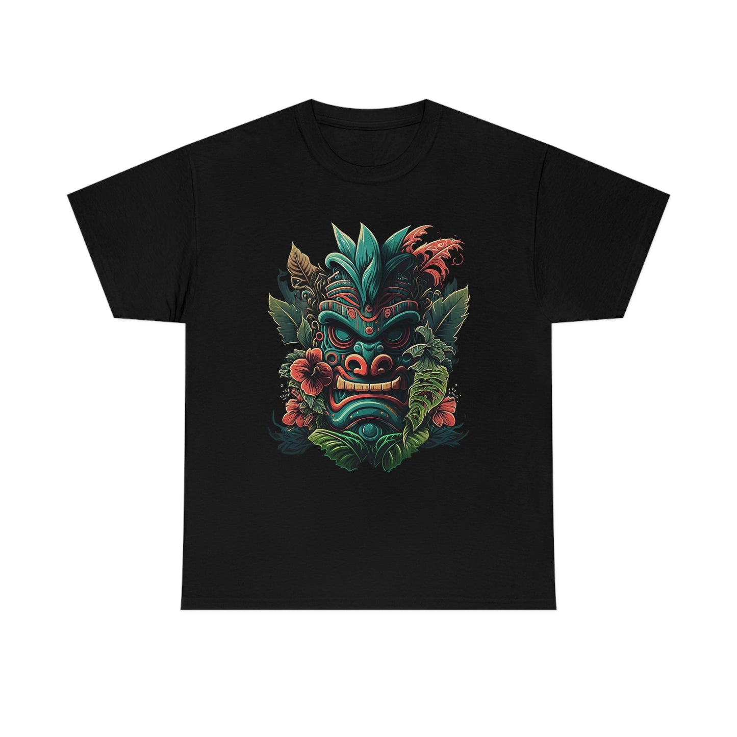 Green Tiki Unisex Heavy Cotton Tee