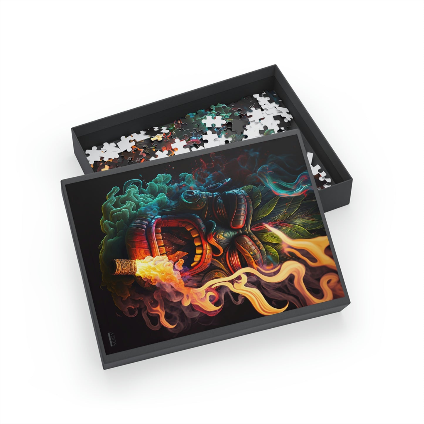 Possessed by Smoke Tiki Puzzle (96, 252, 500, 1000-Piece)