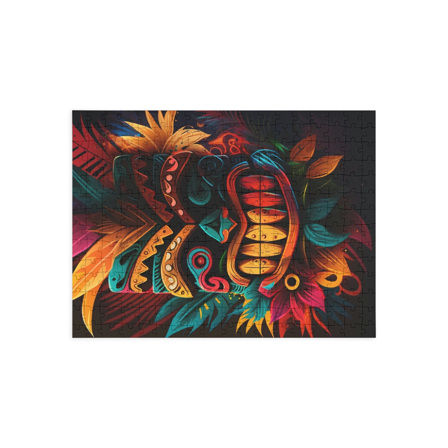 Feathered Tiki Puzzle (96, 252, 500, 1000-Piece)