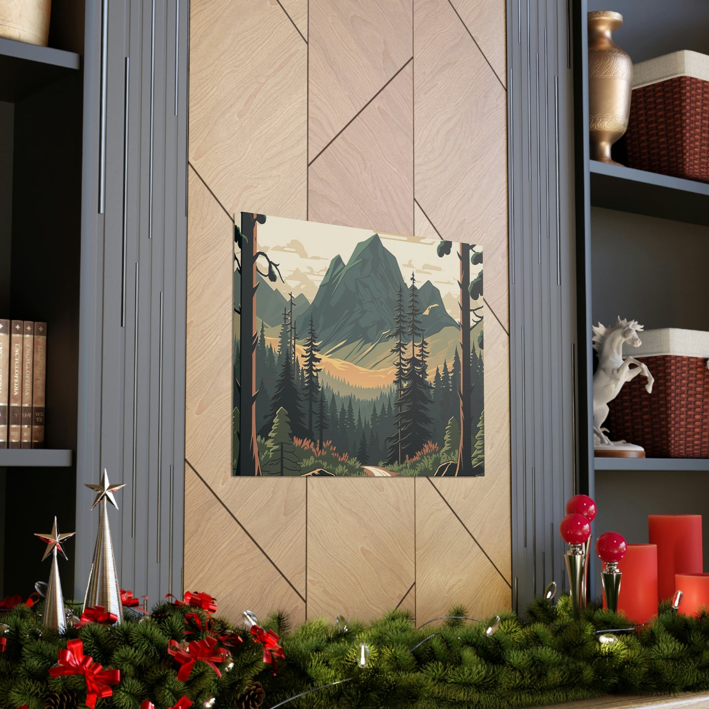 Mountain Valley Canvas Gallery Wraps