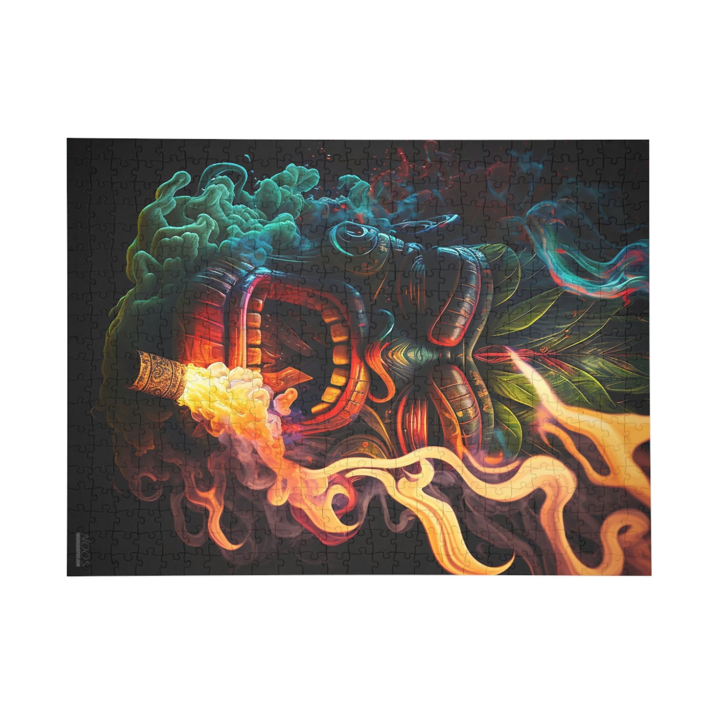 Possessed by Smoke Tiki Puzzle (96, 252, 500, 1000-Piece)