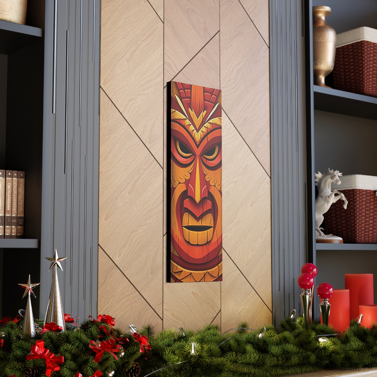 Tiki Totem #1 Canvas Gallery Wraps