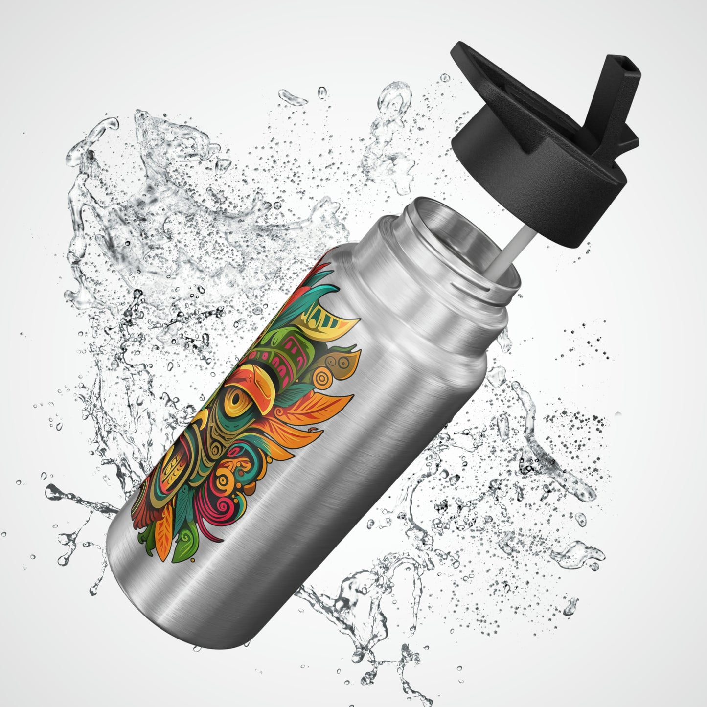 Horn Tiki Gator Tumbler, 32oz