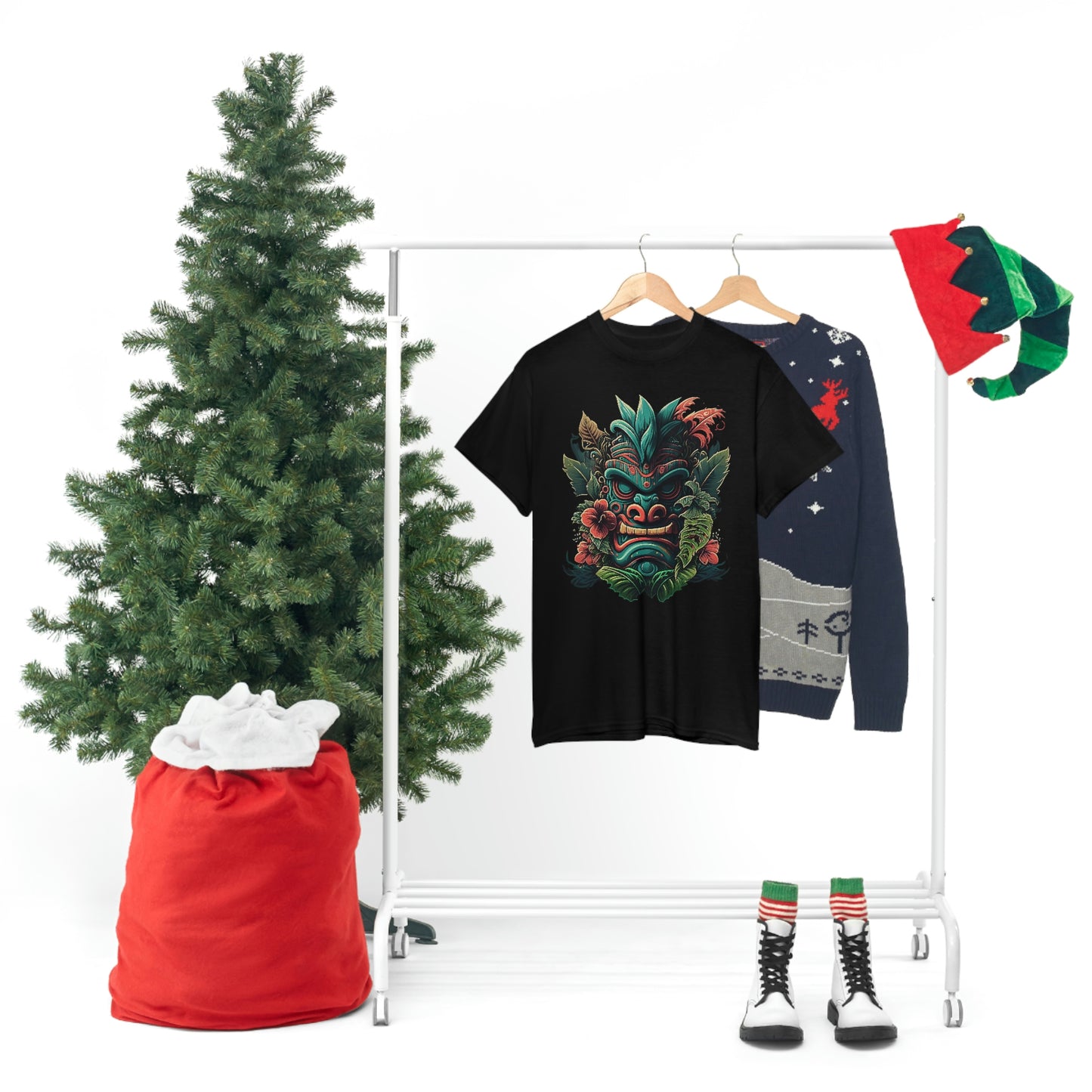 Green Tiki Unisex Heavy Cotton Tee