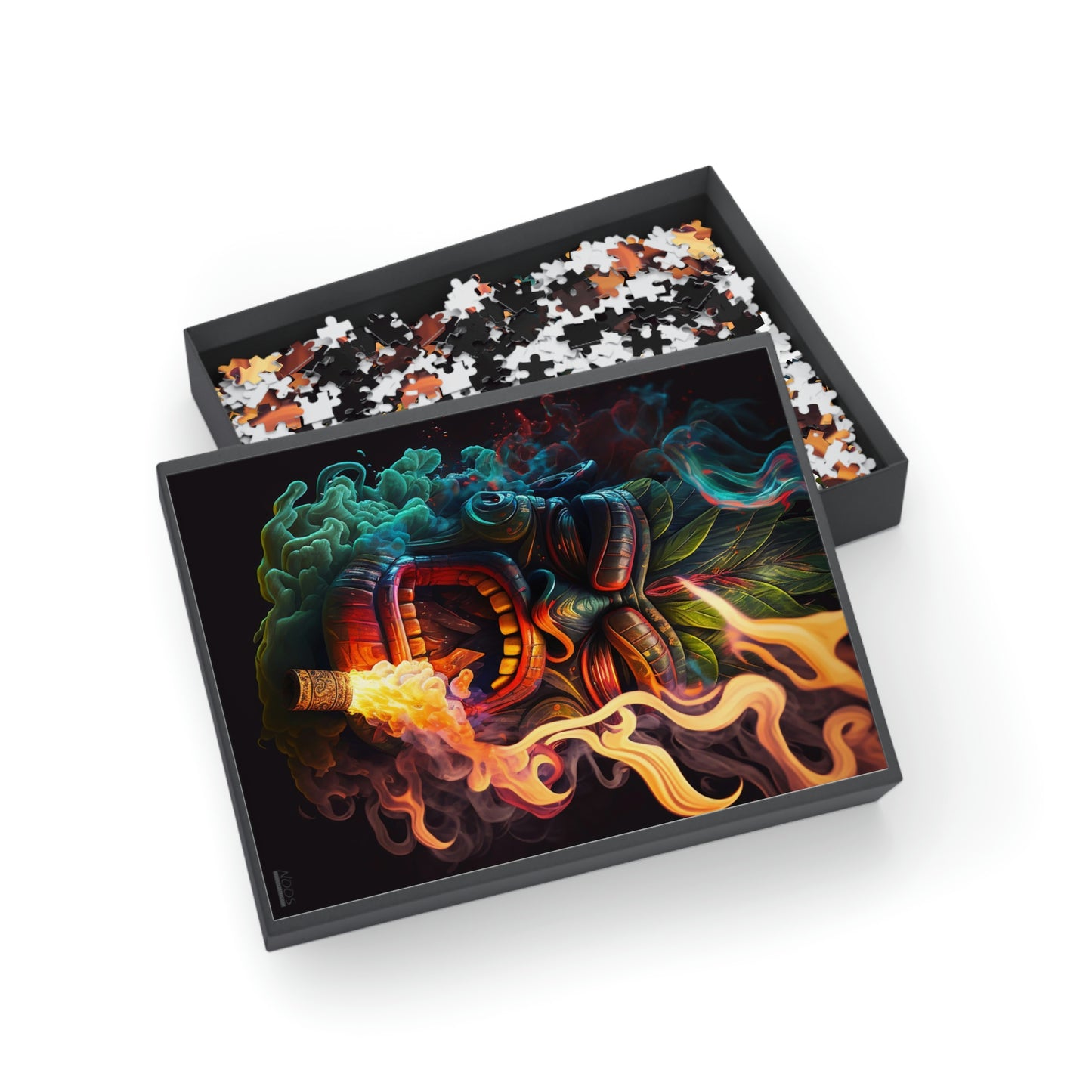 Possessed by Smoke Tiki Puzzle (96, 252, 500, 1000-Piece)