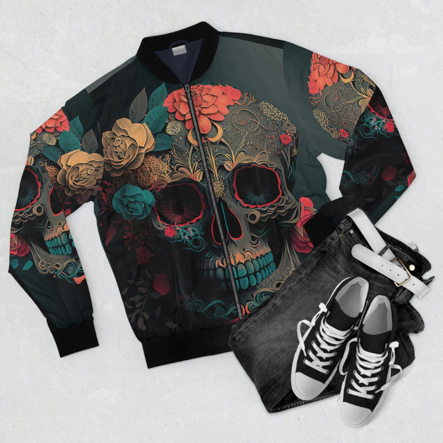 Looking Through You Men's AOP Bomber Jacket