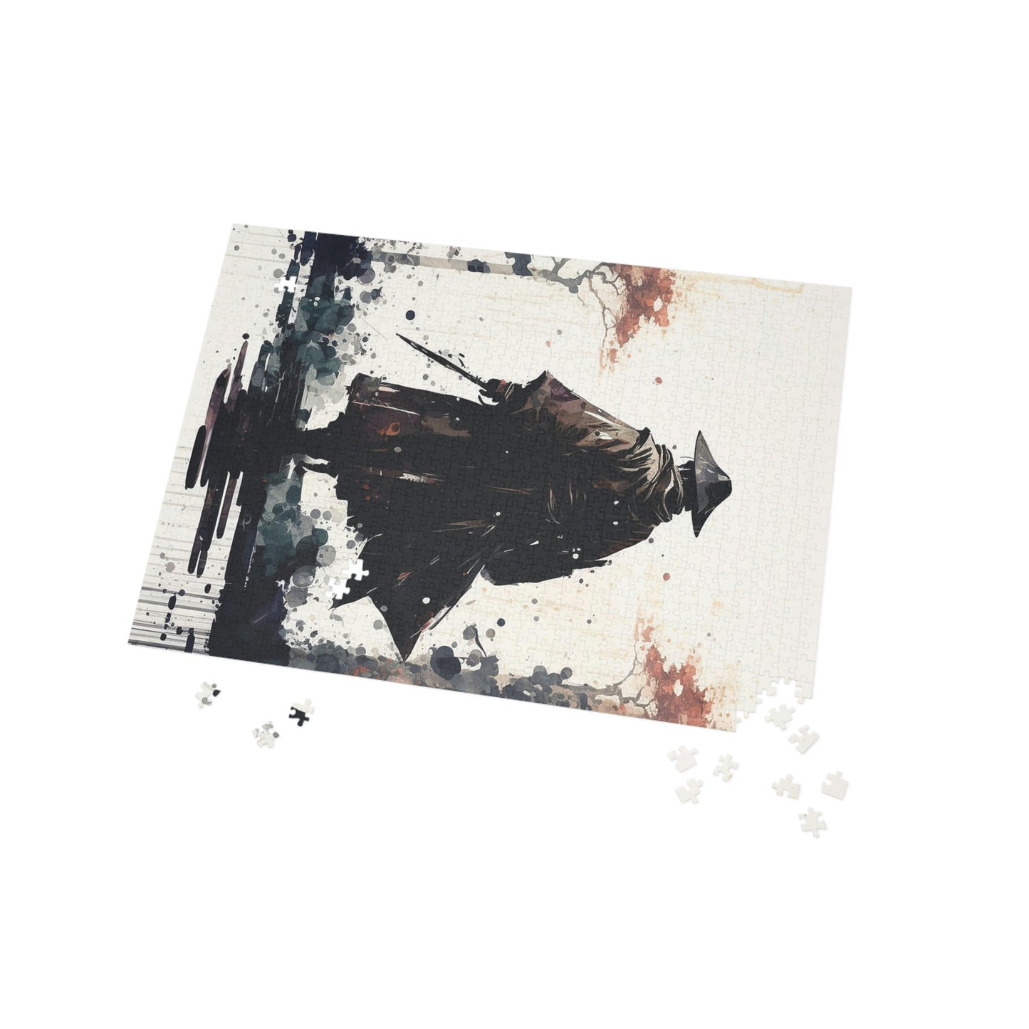 Forest Rain Watercolor Puzzle (96, 252, 500, 1000-Piece)