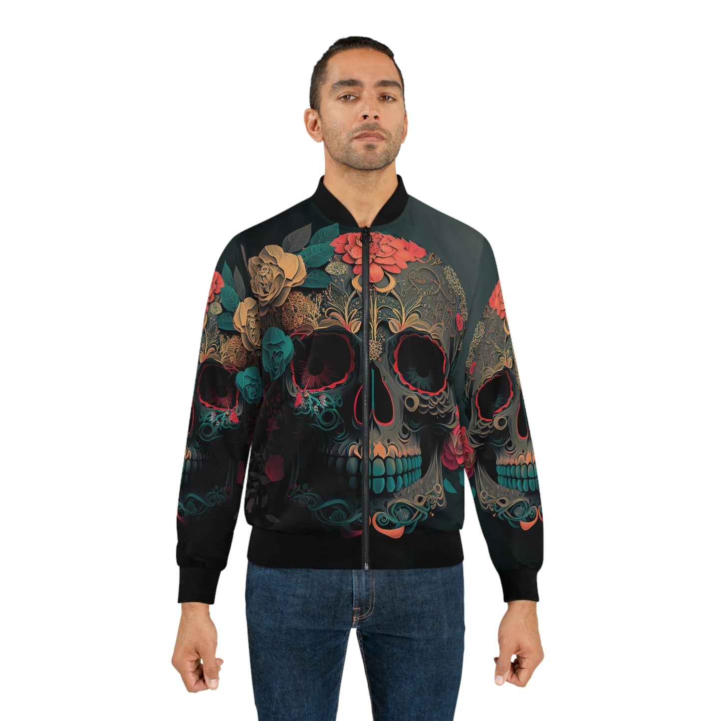 Looking Through You Men's AOP Bomber Jacket