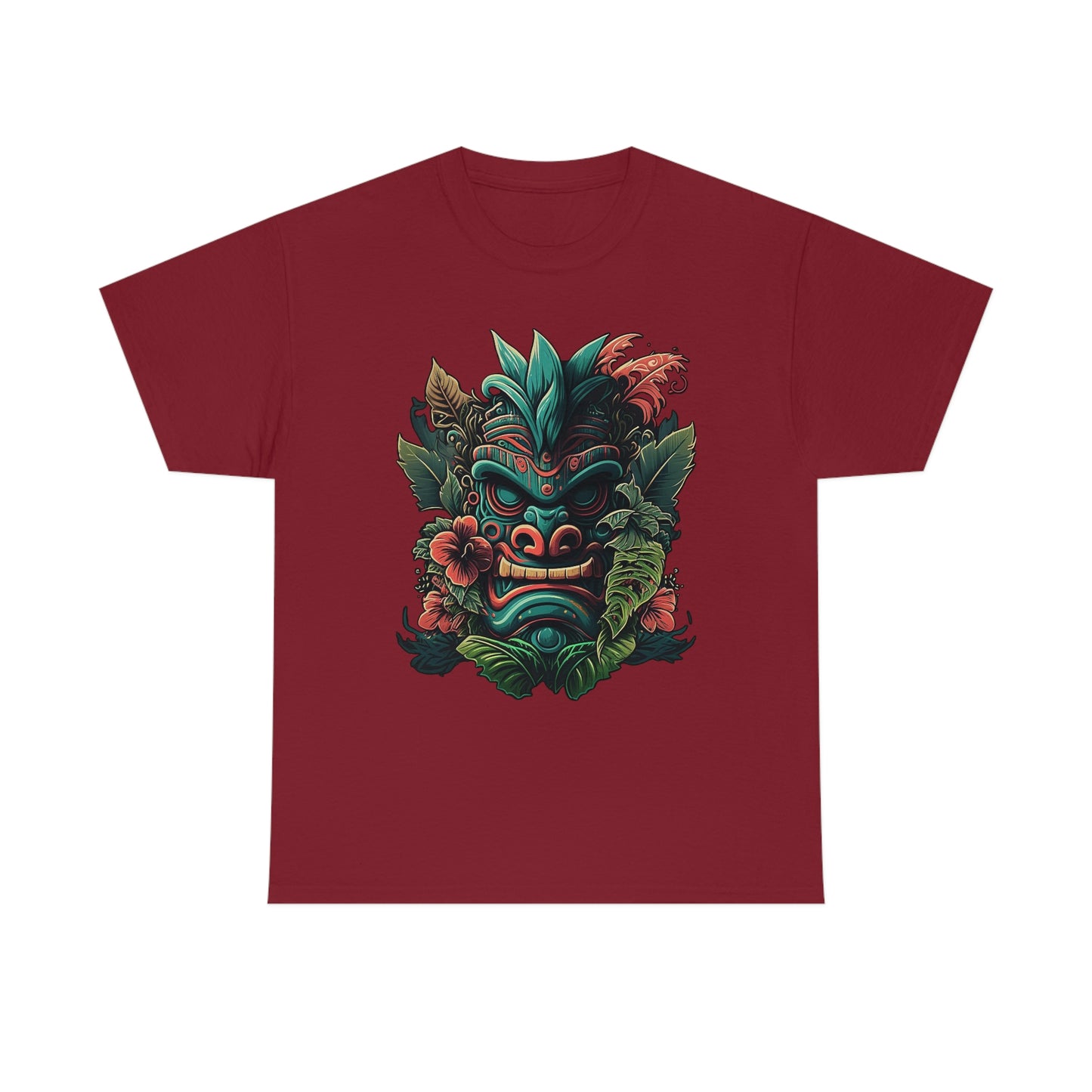 Green Tiki Unisex Heavy Cotton Tee
