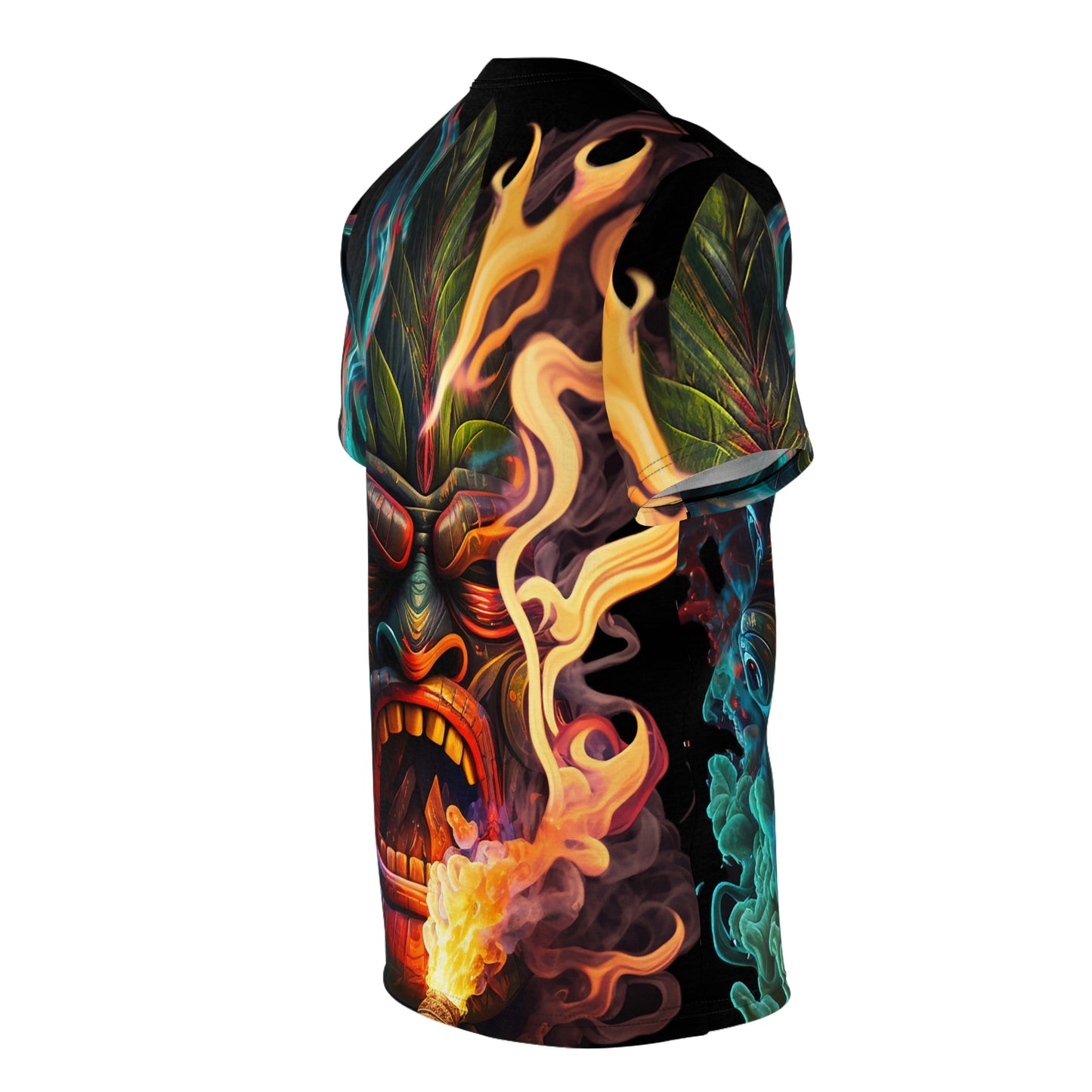 Possessed by Smoke Tiki Unisex Cut & Sew Tee