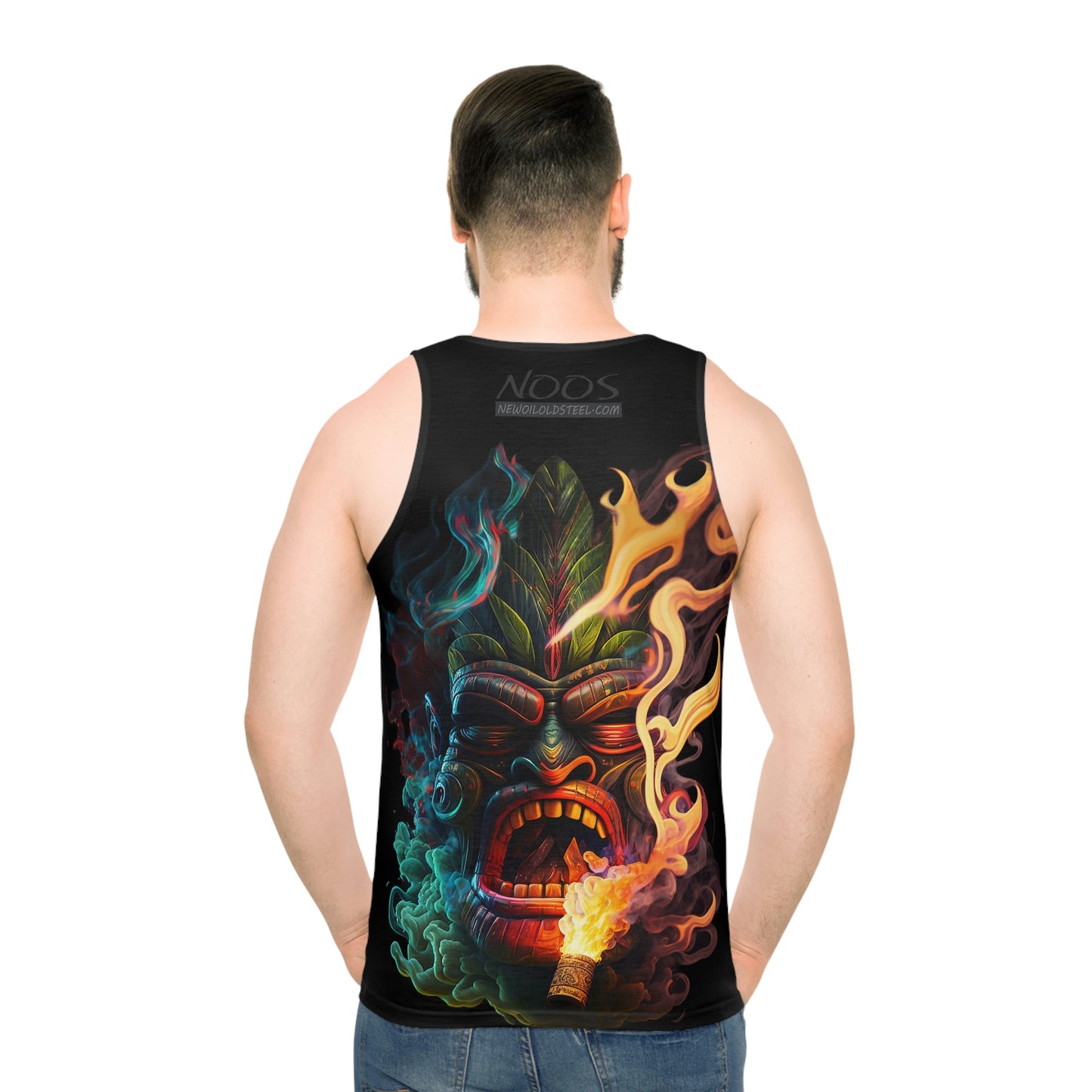 Possessed by Smoke Tiki Unisex Tank Top