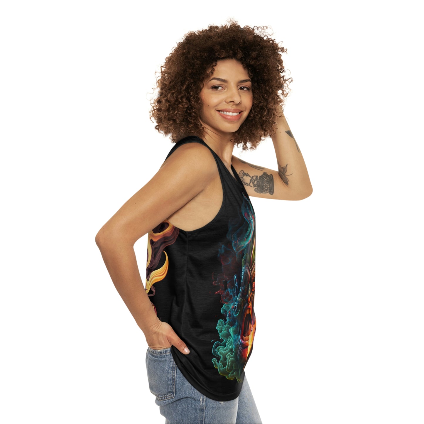 Possessed by Smoke Tiki Unisex Tank Top