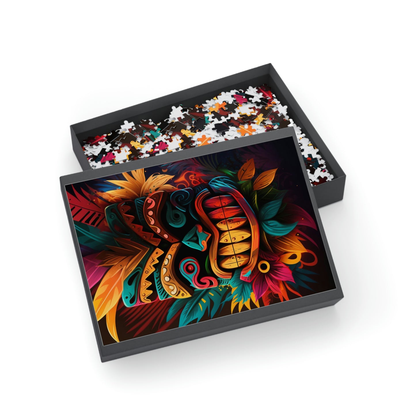 Feathered Tiki Puzzle (96, 252, 500, 1000-Piece)
