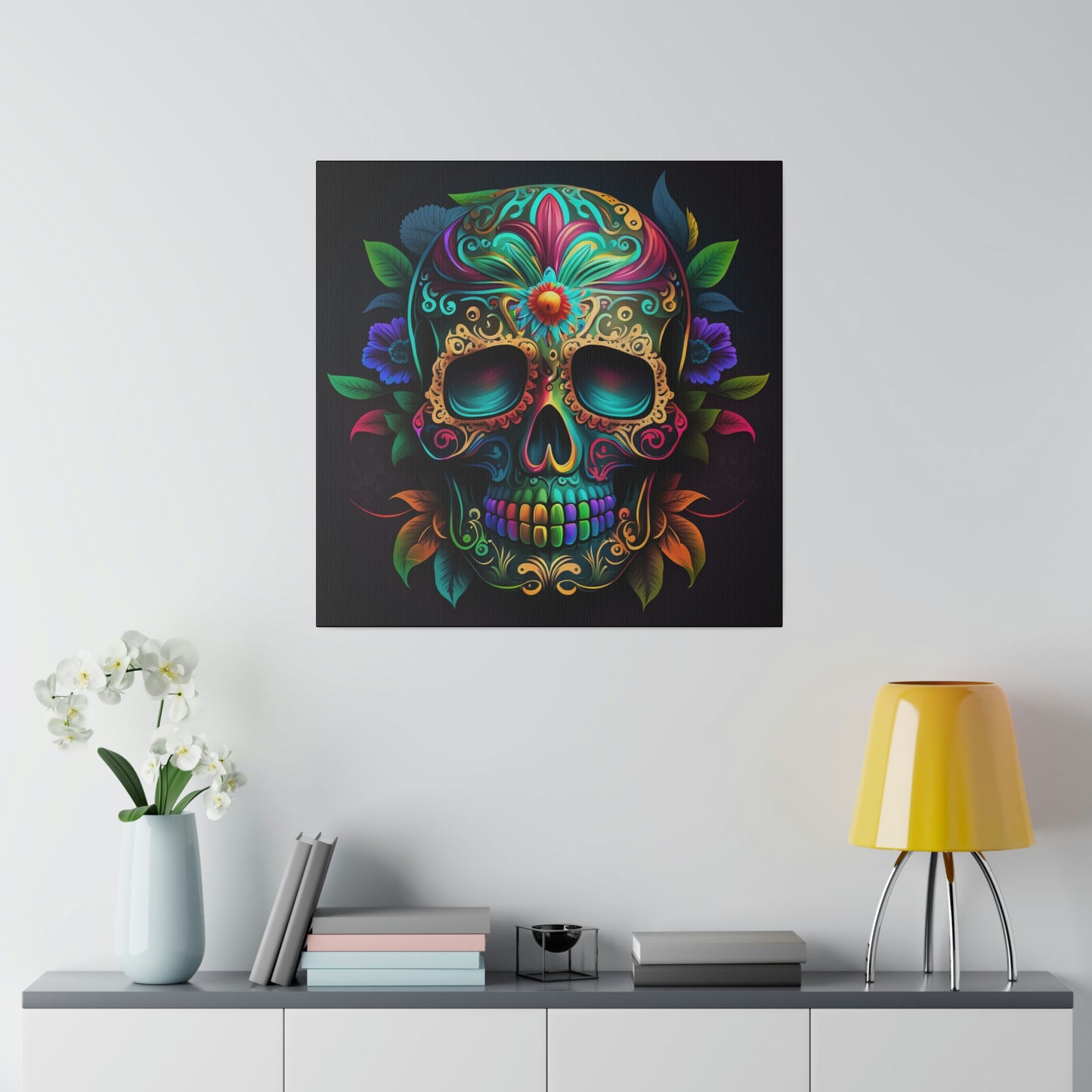 Flowered Sugar Skull
