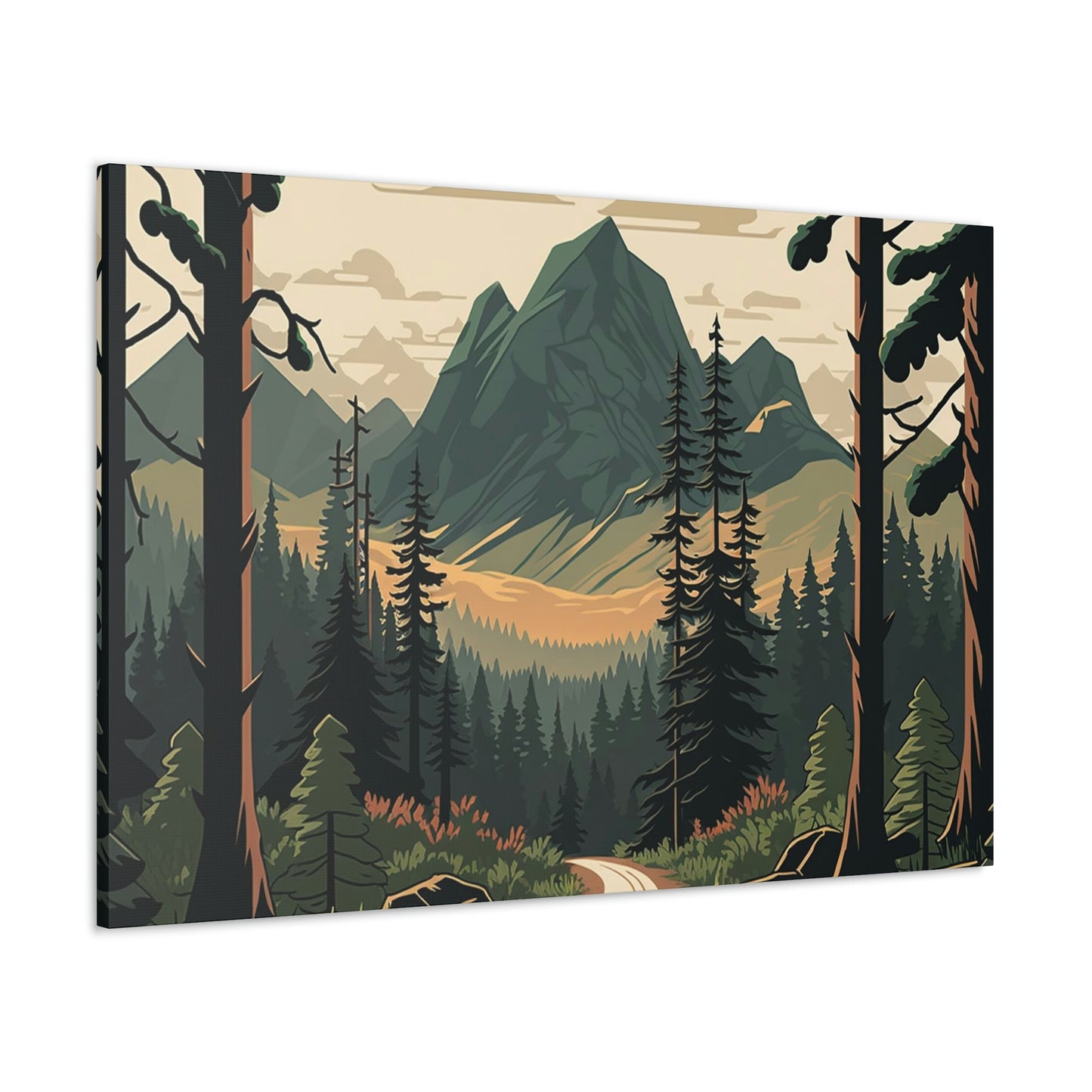 Mountain Valley Canvas Gallery Wraps