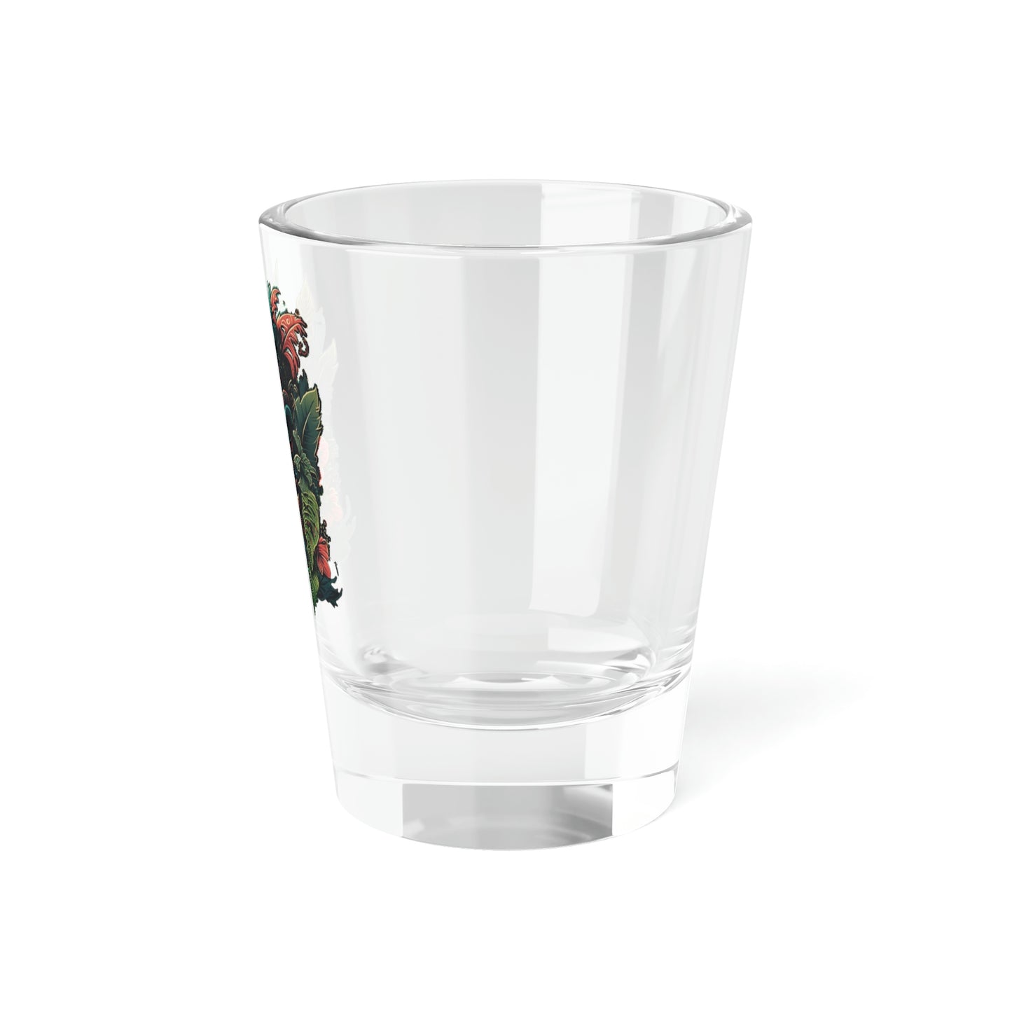 Green Tiki Shot Glass, 1.5oz