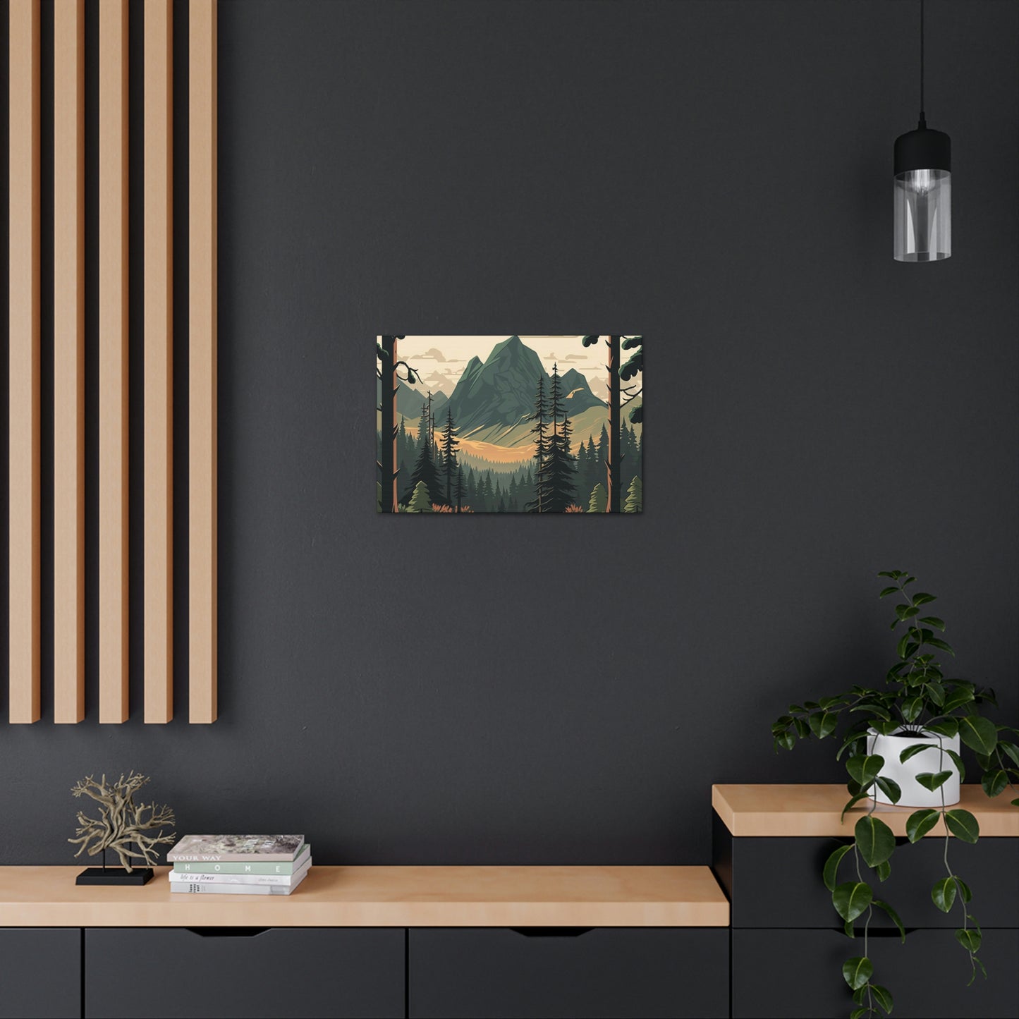 Mountain Valley Canvas Gallery Wraps