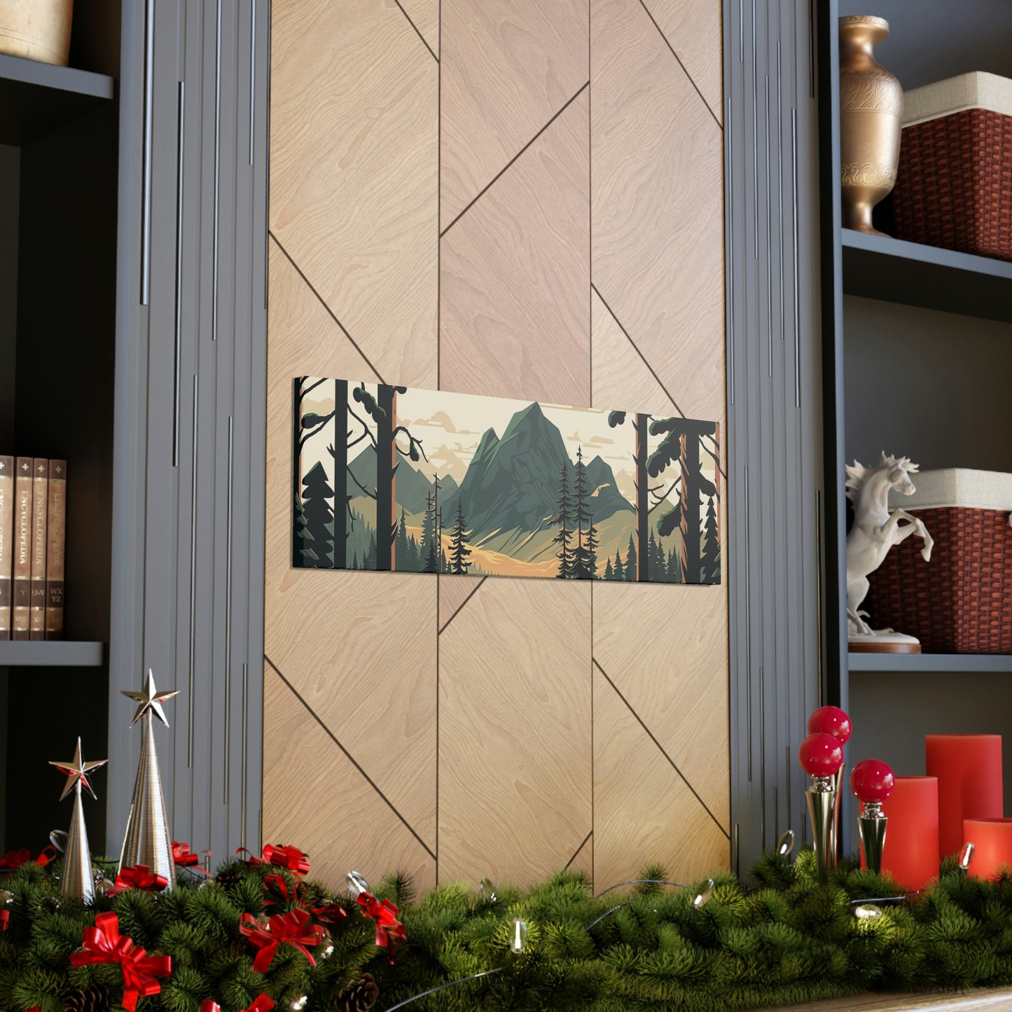 Mountain Valley Canvas Gallery Wraps