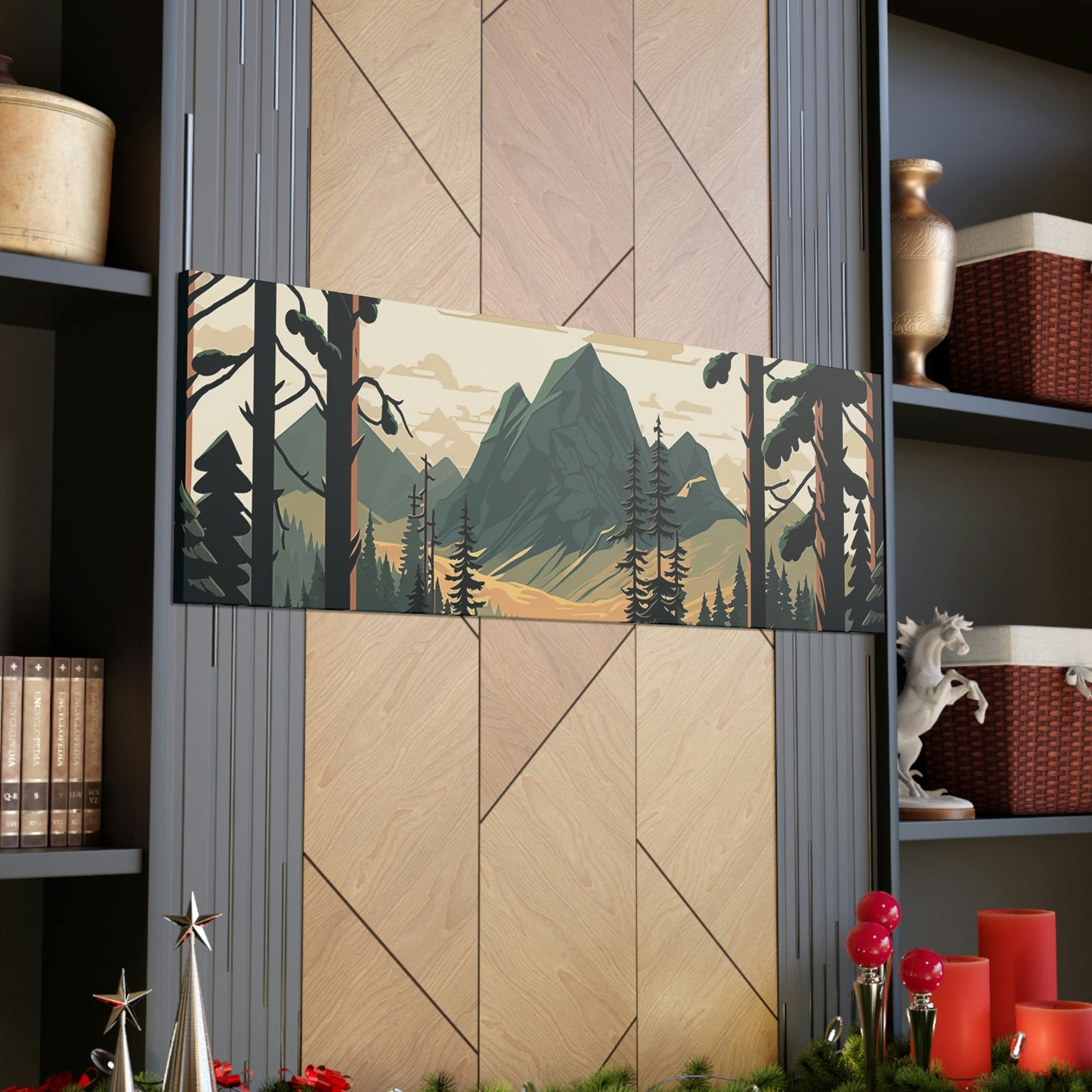 Mountain Valley Canvas Gallery Wraps