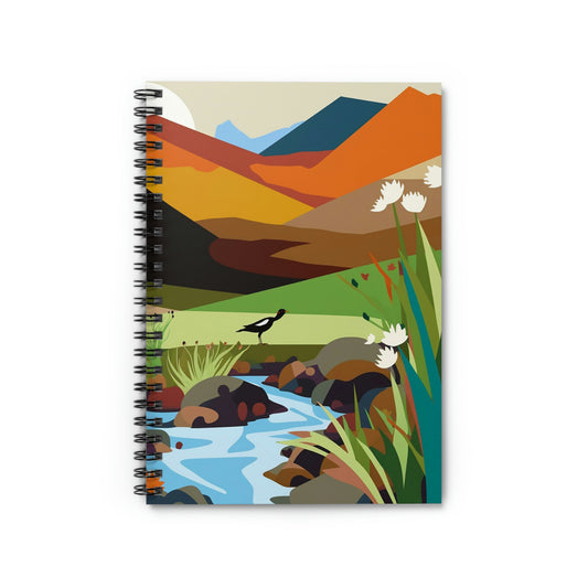 Mountain River Spiral Notebook - Ruled Line