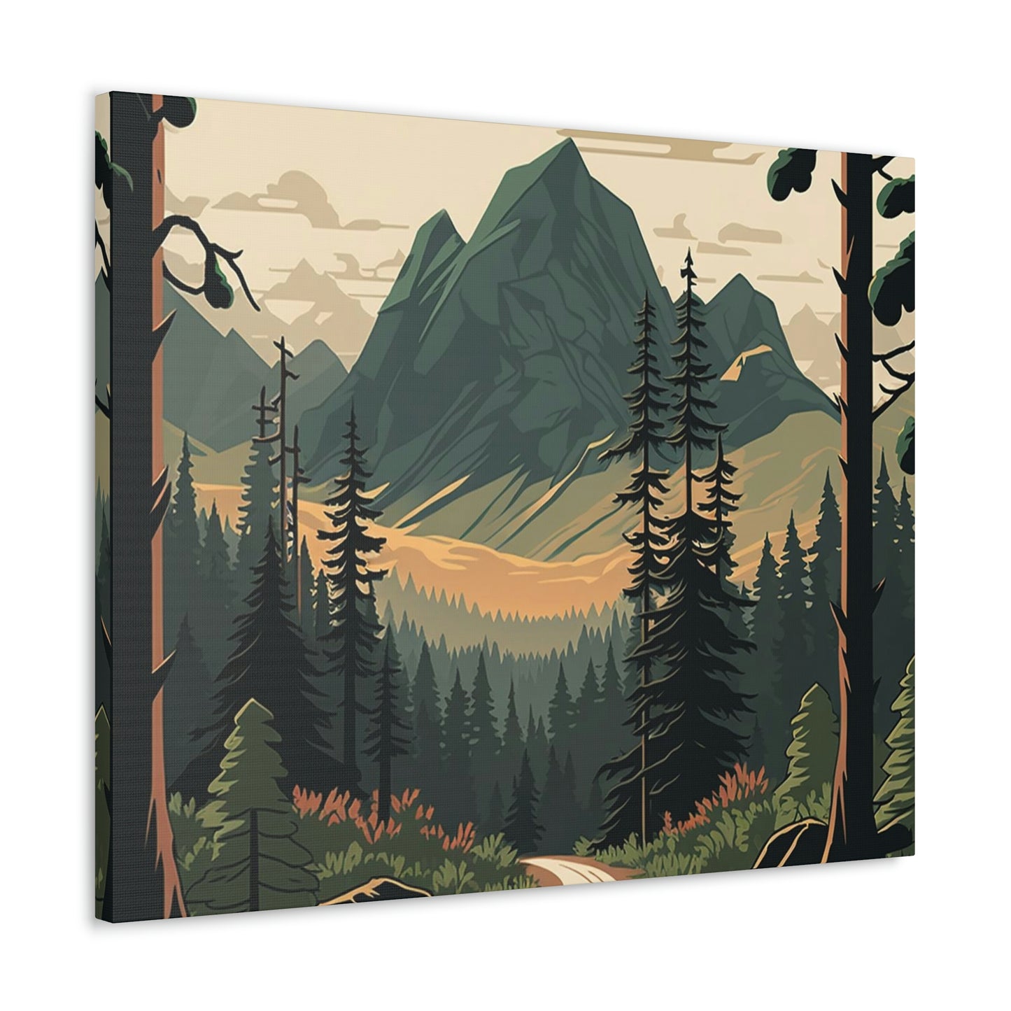Mountain Valley Canvas Gallery Wraps