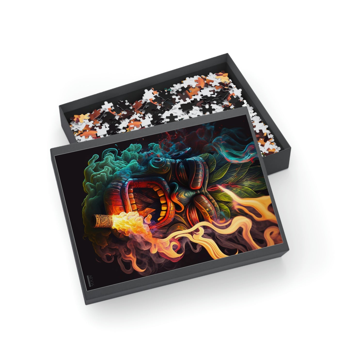 Possessed by Smoke Tiki Puzzle (96, 252, 500, 1000-Piece)