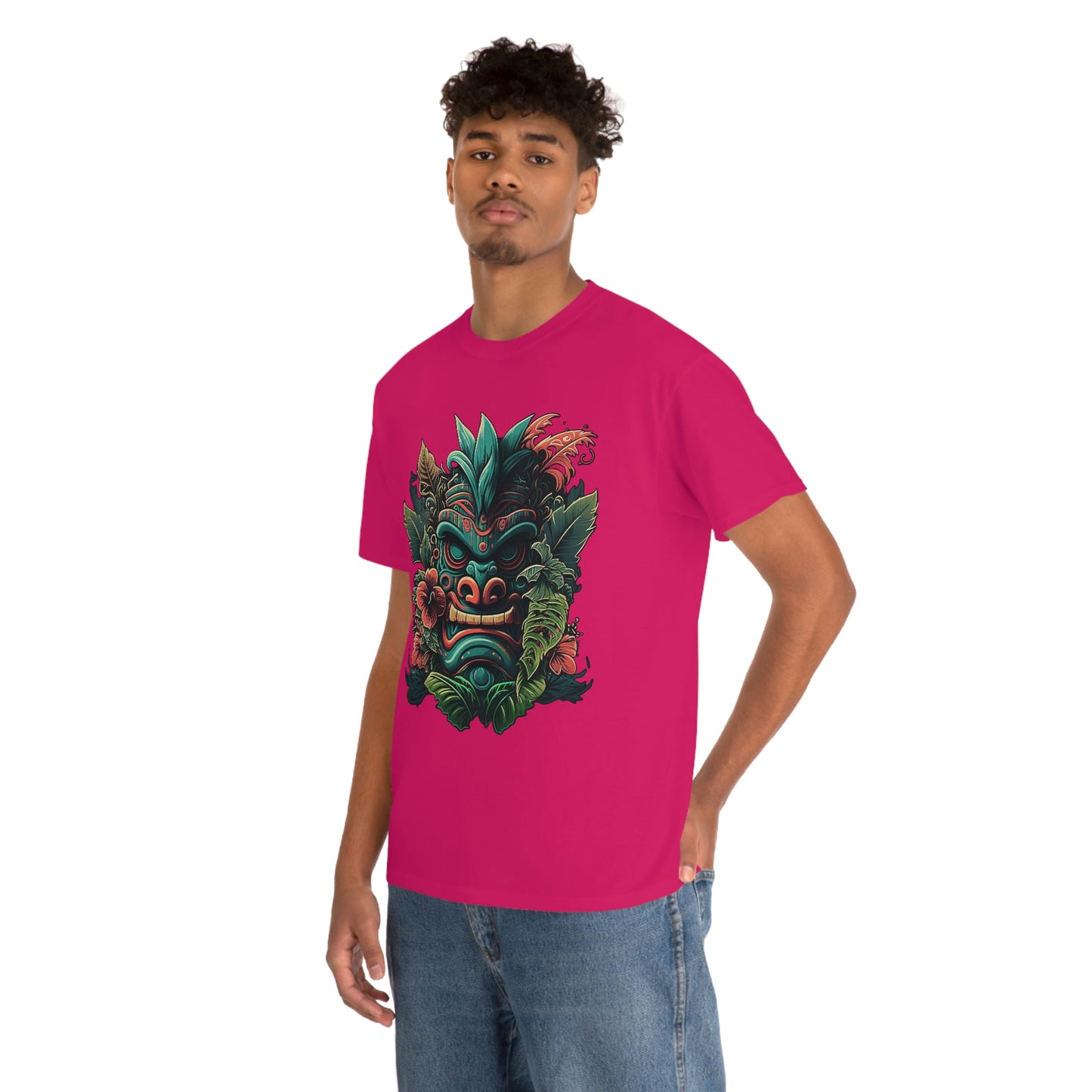 Green Tiki Unisex Heavy Cotton Tee