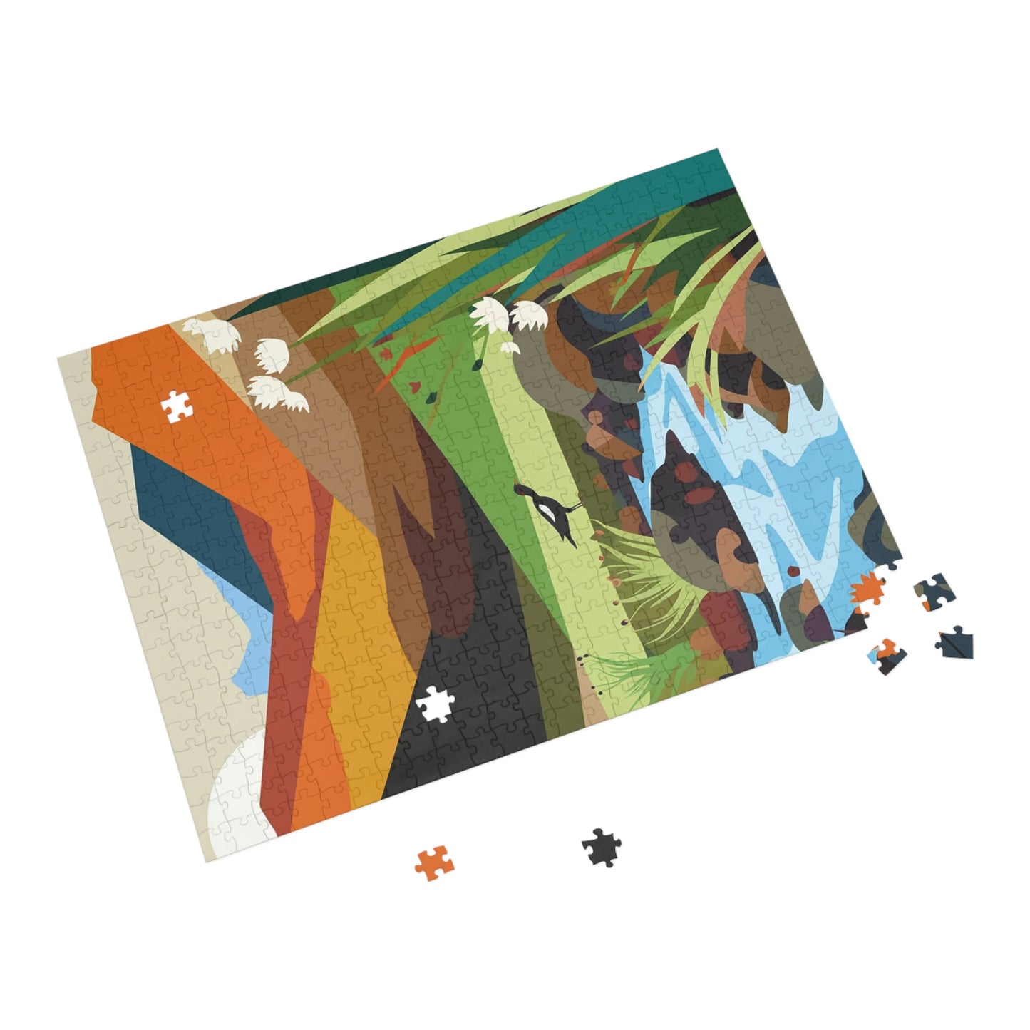 Mountain River Puzzle (96, 252, 500, 1000-Piece)