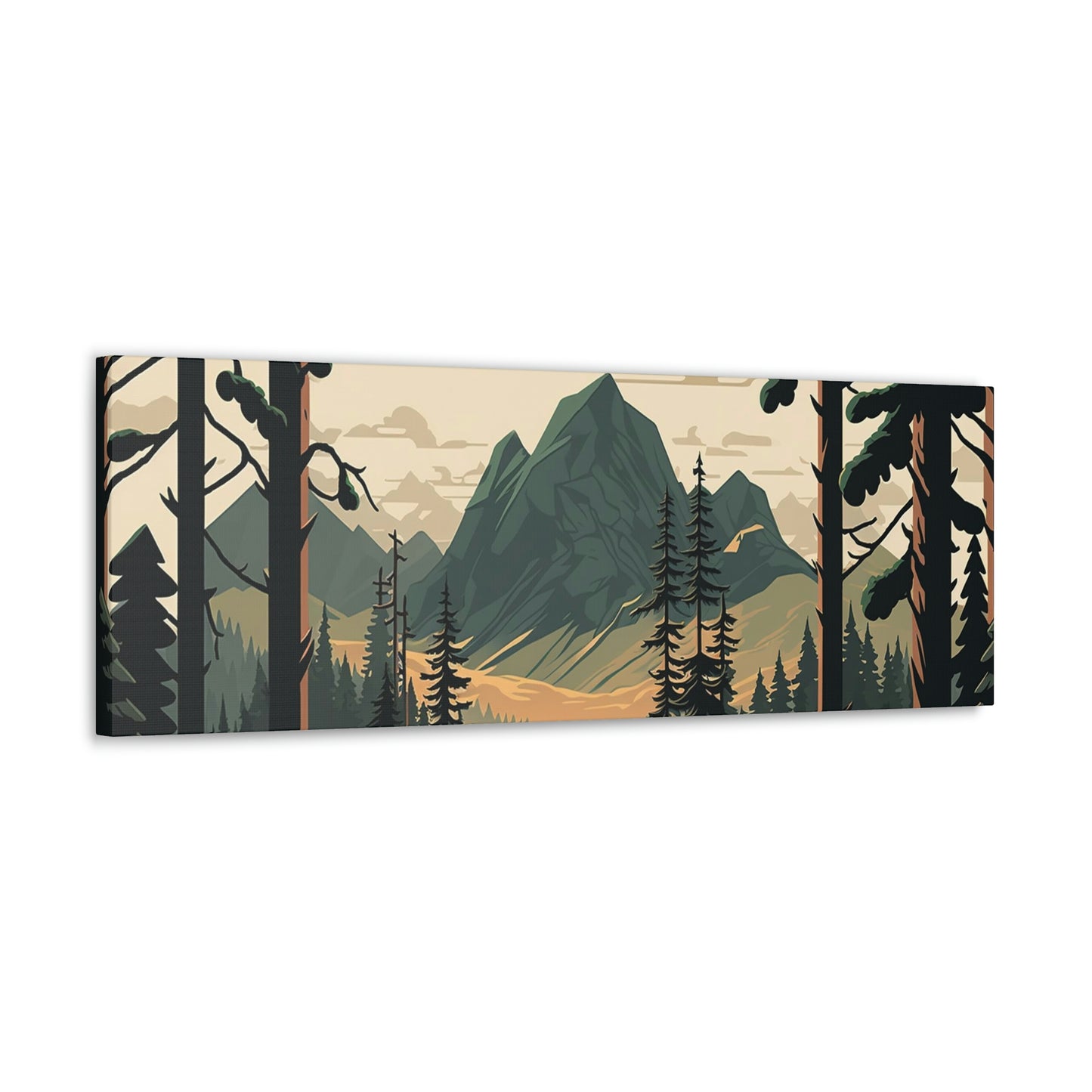 Mountain Valley Canvas Gallery Wraps