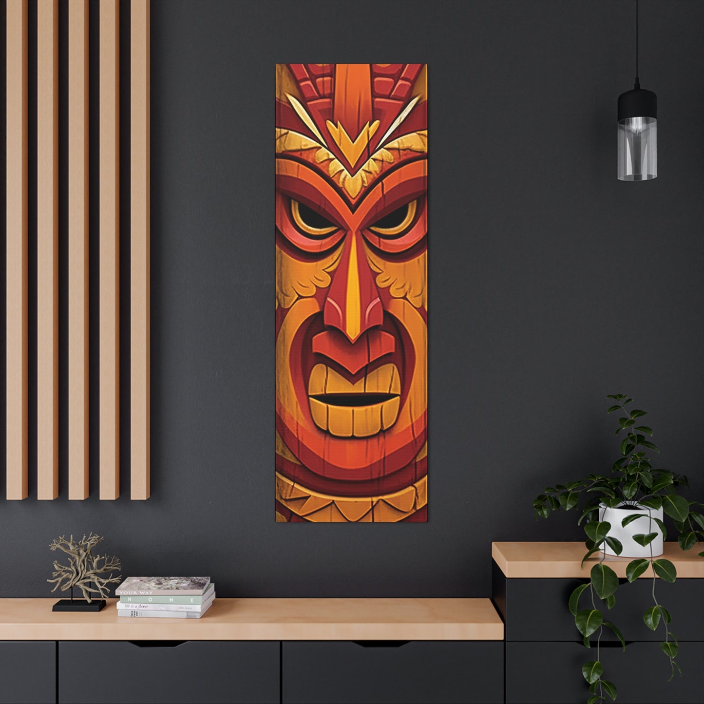 Tiki Totem #1 Canvas Gallery Wraps