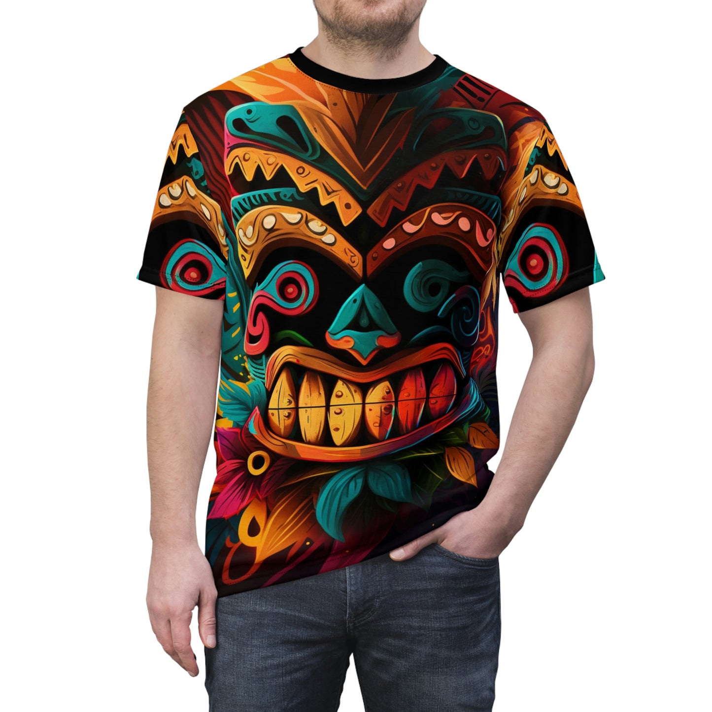 Feathered Tiki Unisex Tee