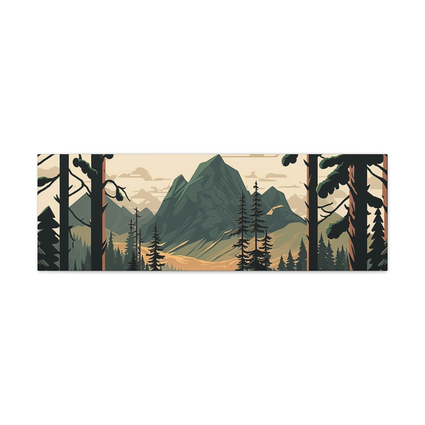 Mountain Valley Canvas Gallery Wraps