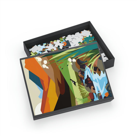 Mountain River Puzzle (96, 252, 500, 1000-Piece)