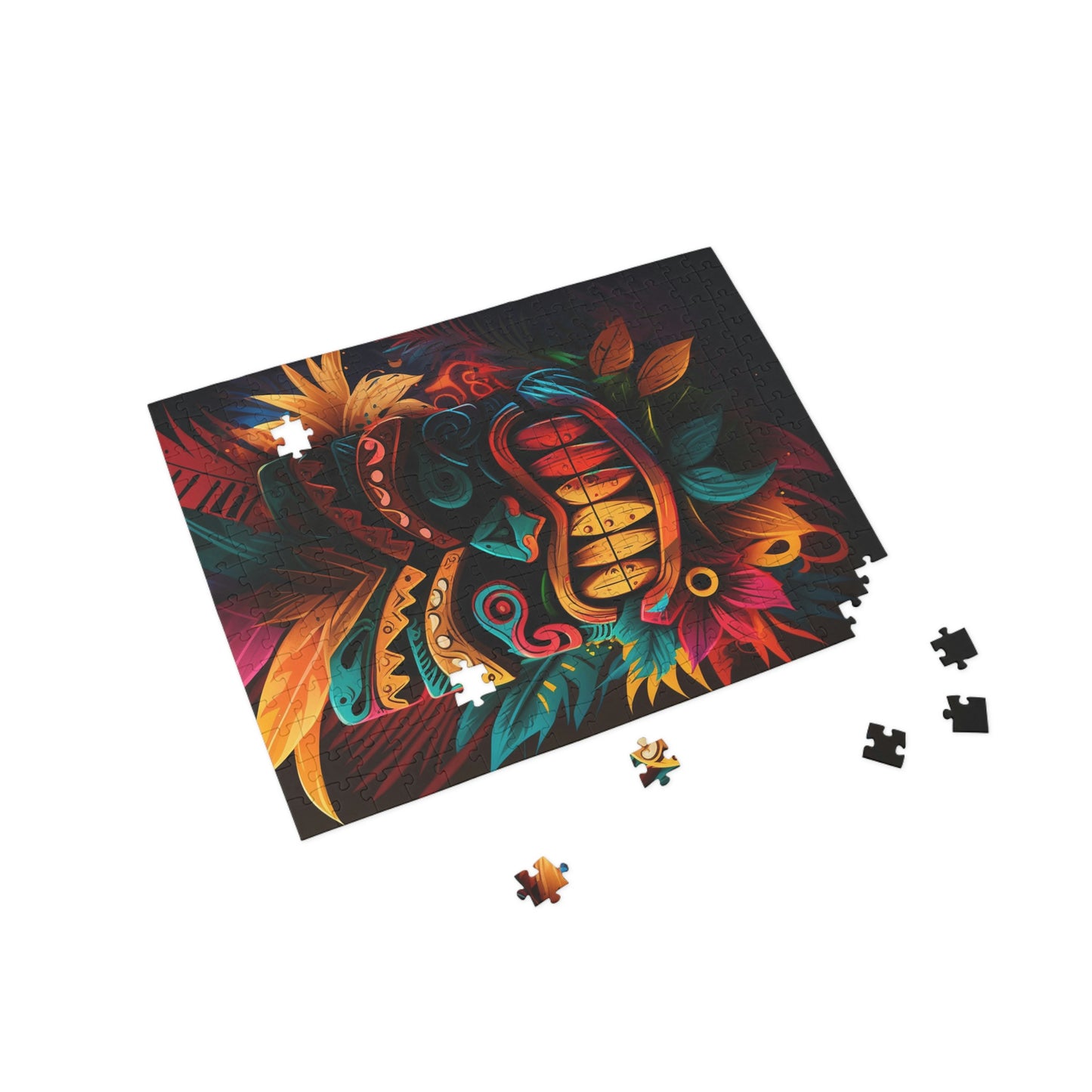 Feathered Tiki Puzzle (96, 252, 500, 1000-Piece)