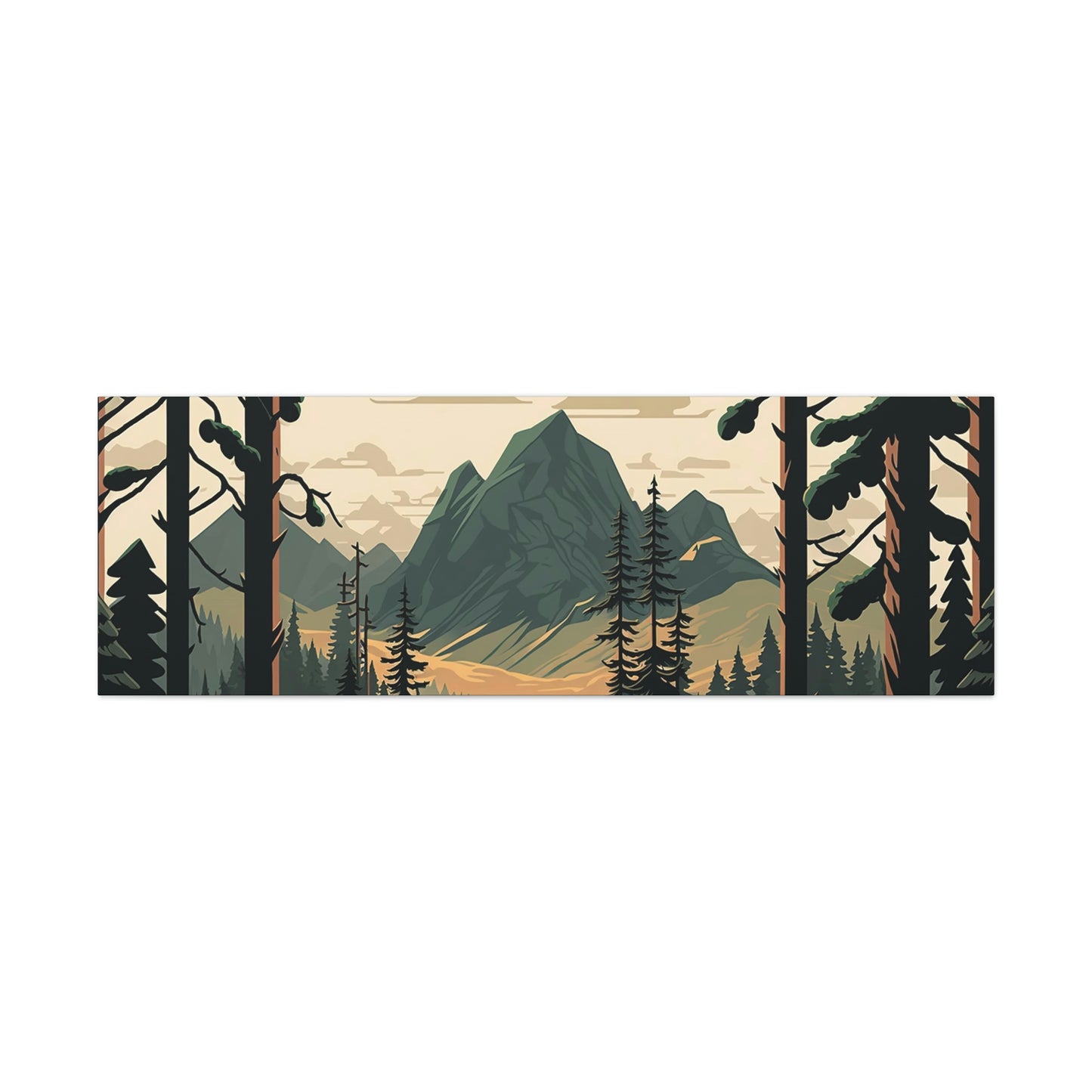Mountain Valley Canvas Gallery Wraps