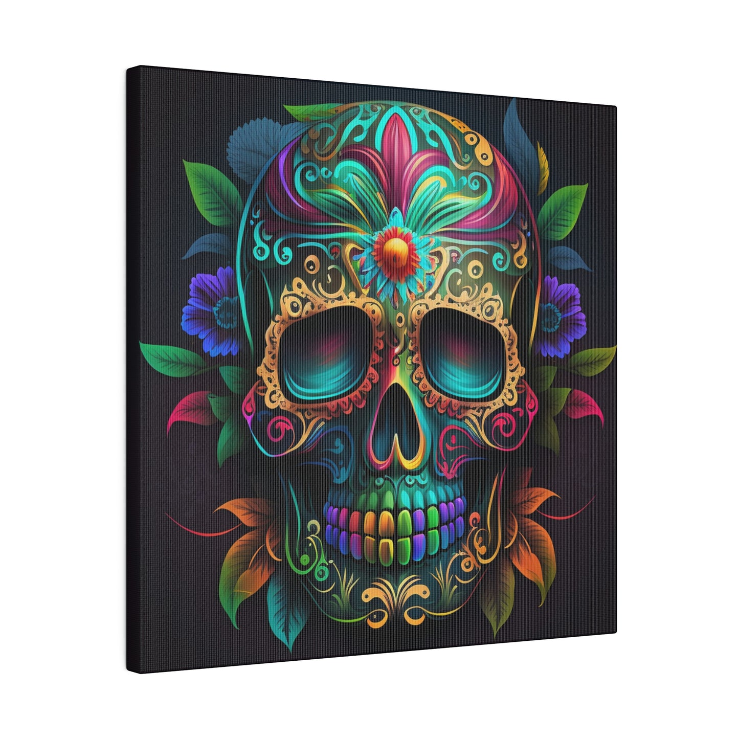 Flowered Sugar Skull