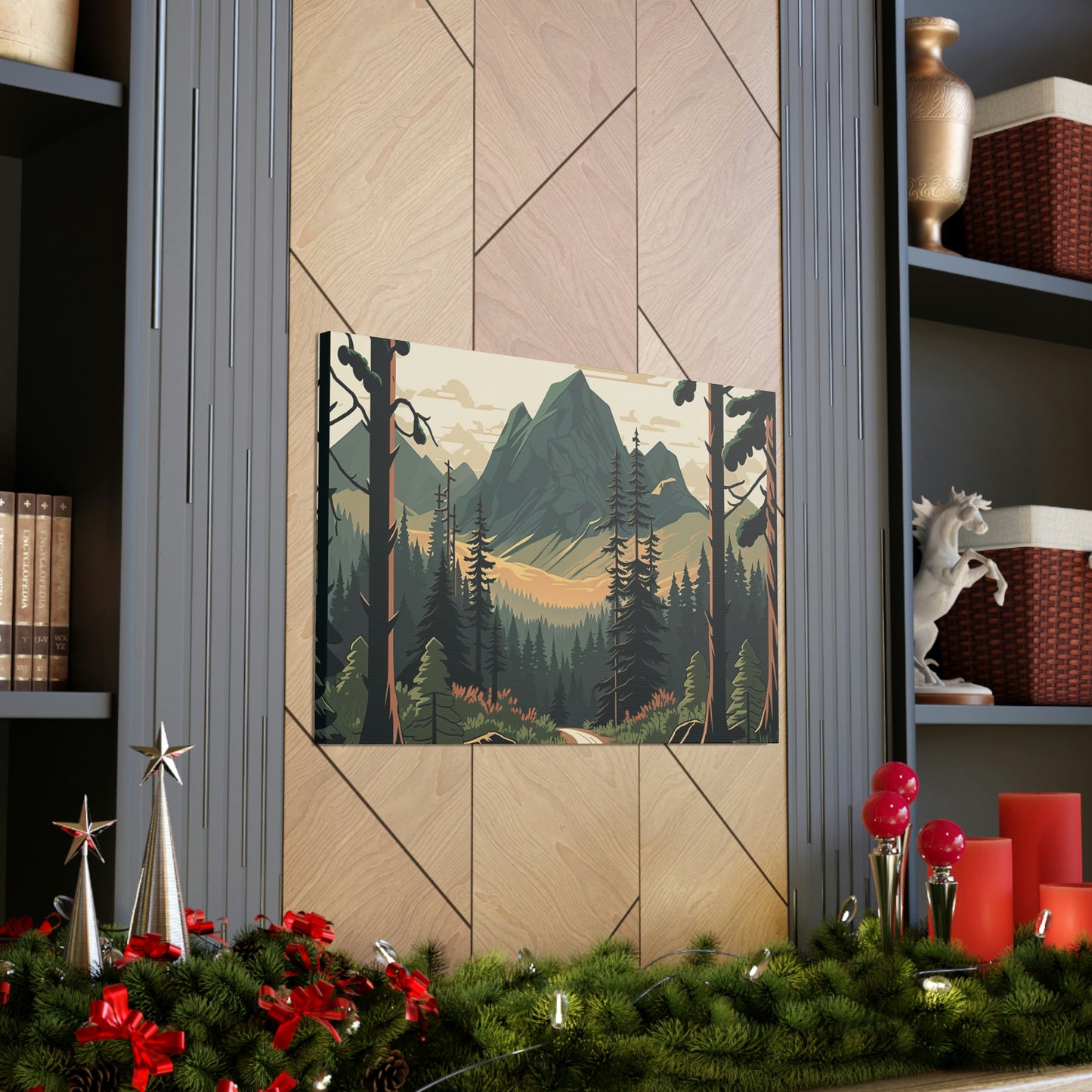 Mountain Valley Canvas Gallery Wraps