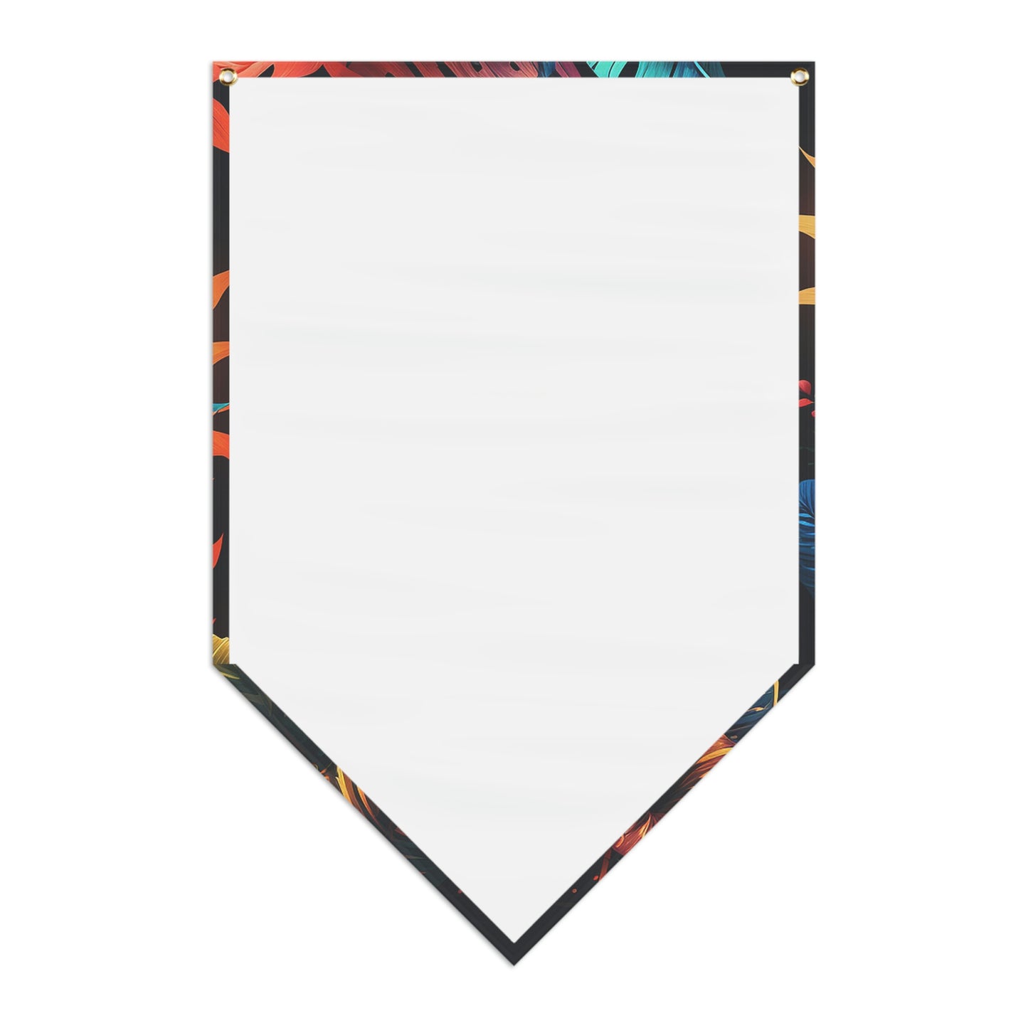 Fire Tiki Pennant Banner
