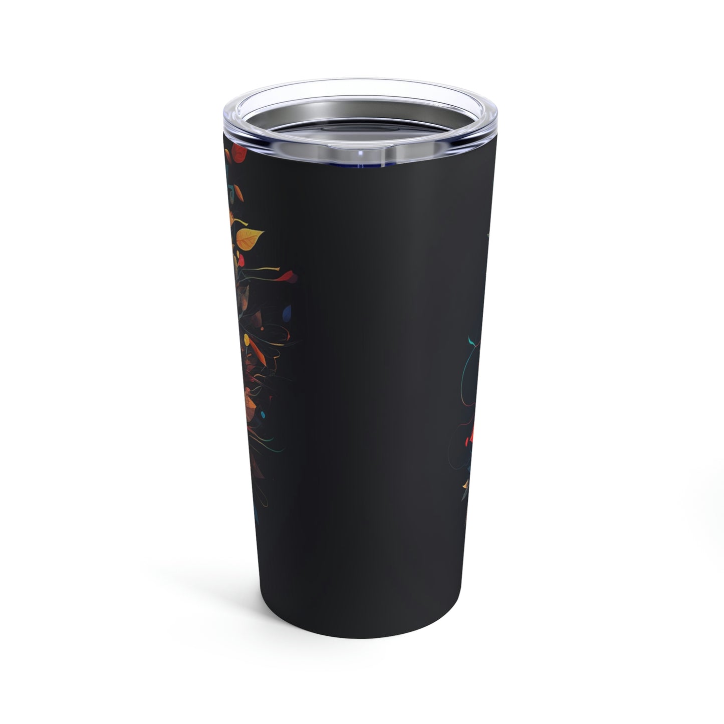 Blue Sugar Skull Tumbler 20oz