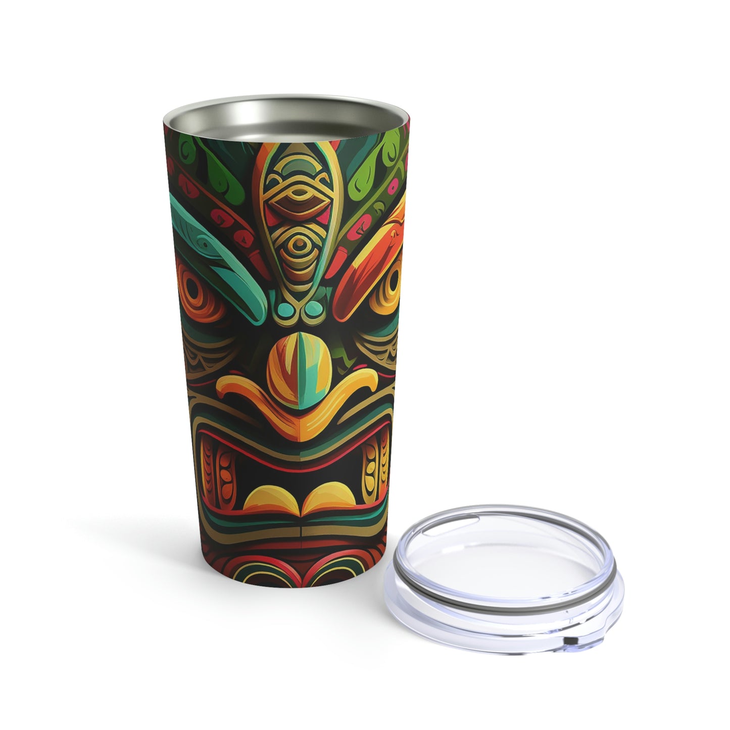 Horn Tiki Tumbler 20oz