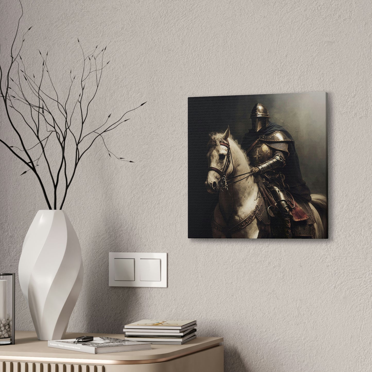Knight on White Mount