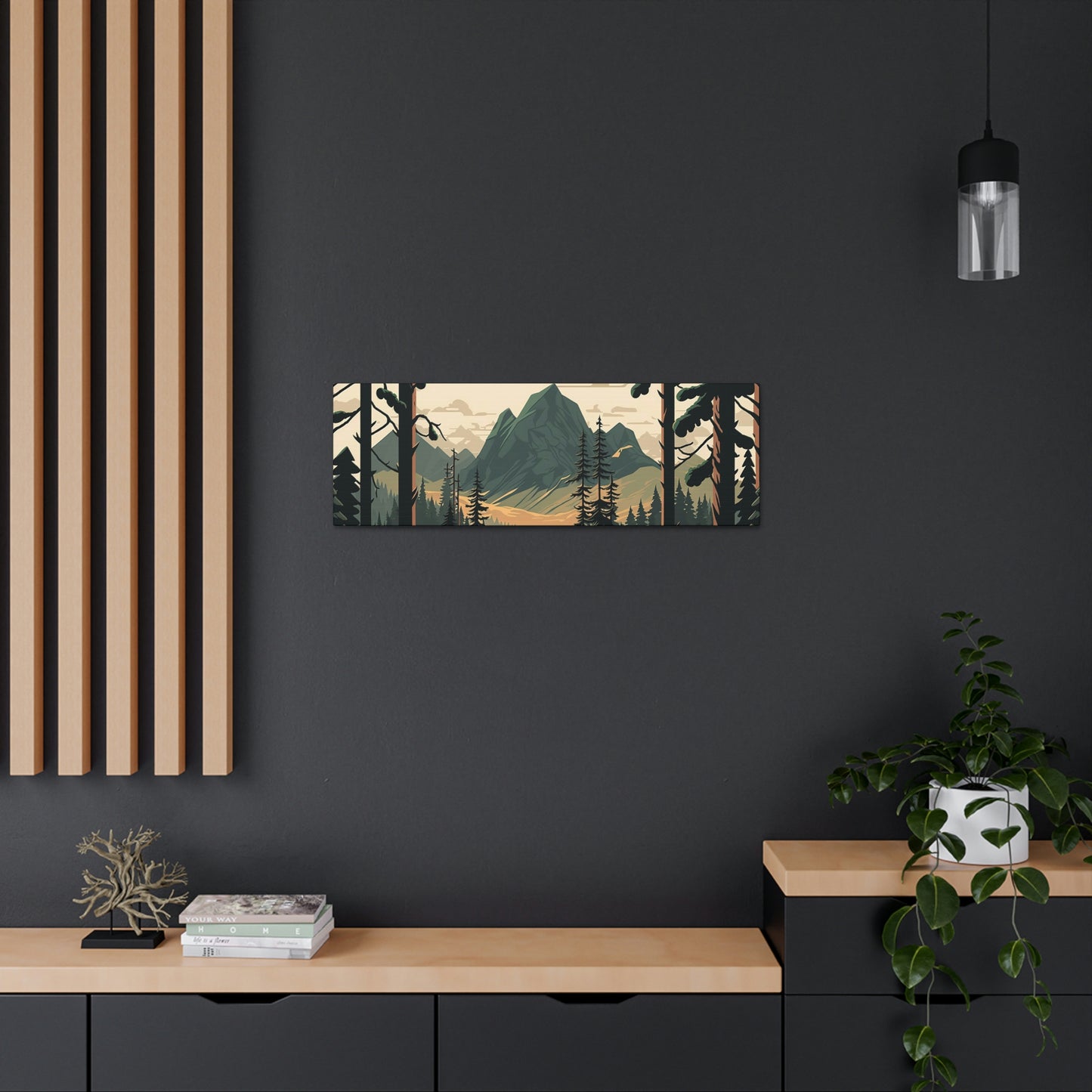 Mountain Valley Canvas Gallery Wraps