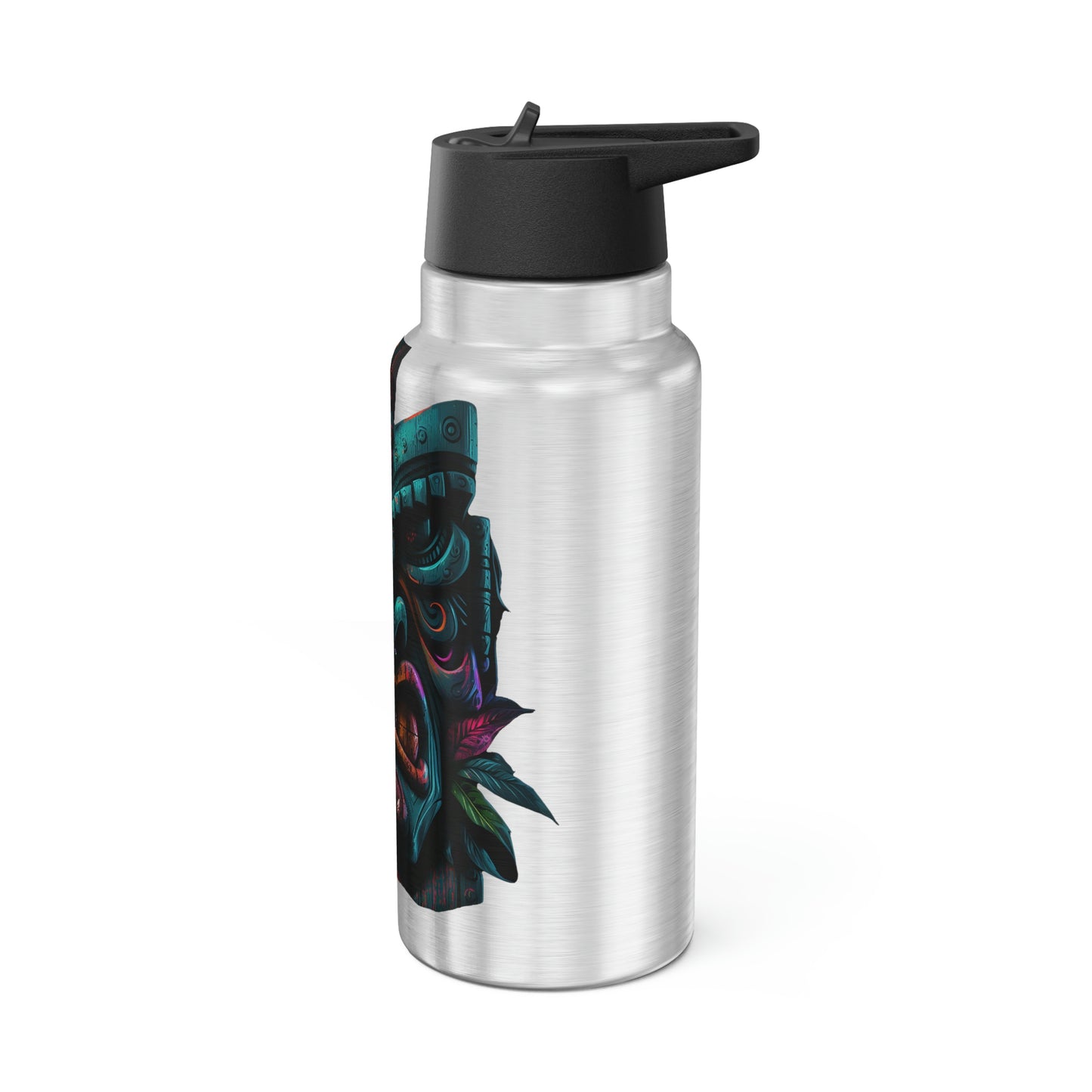 Two Face Tiki Gator Tumbler, 32oz