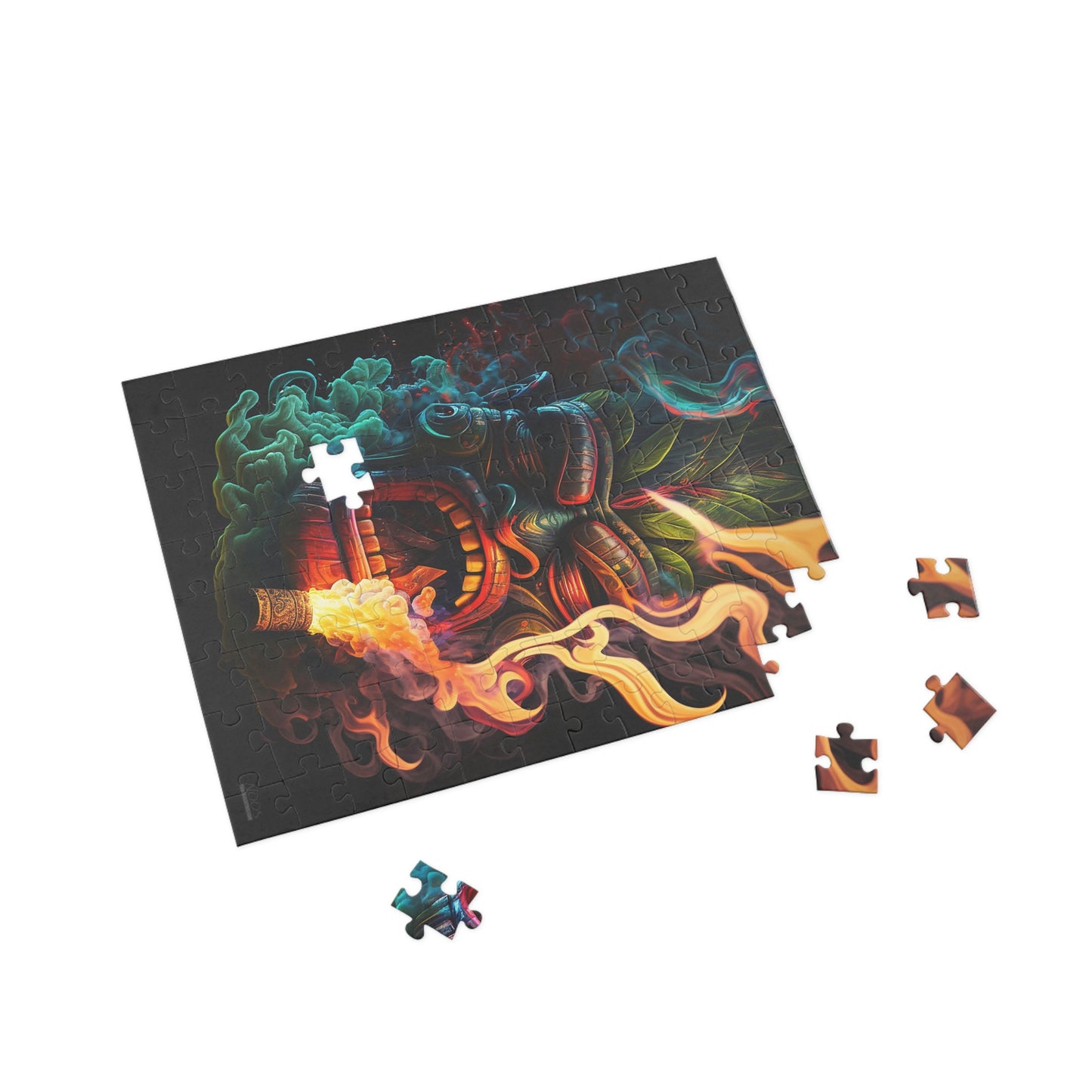 Possessed by Smoke Tiki Puzzle (96, 252, 500, 1000-Piece)