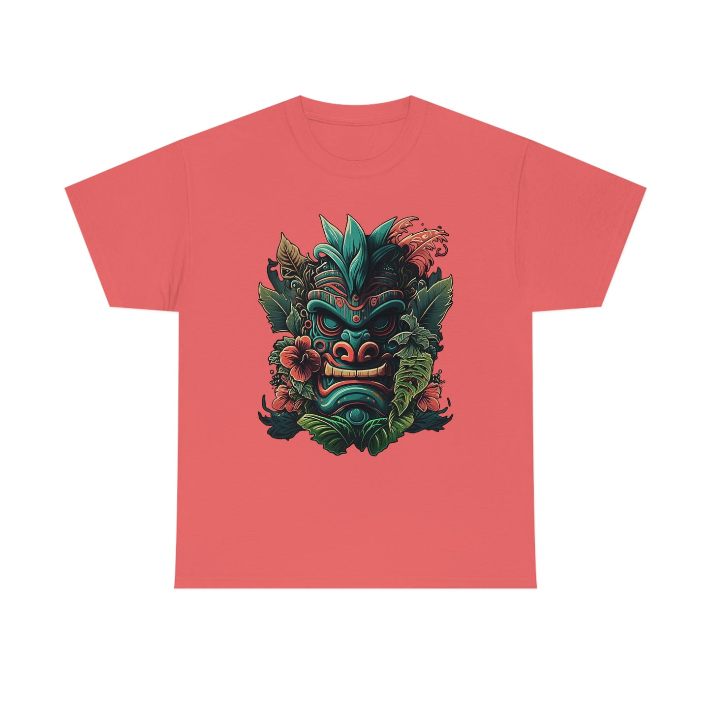 Green Tiki Unisex Heavy Cotton Tee