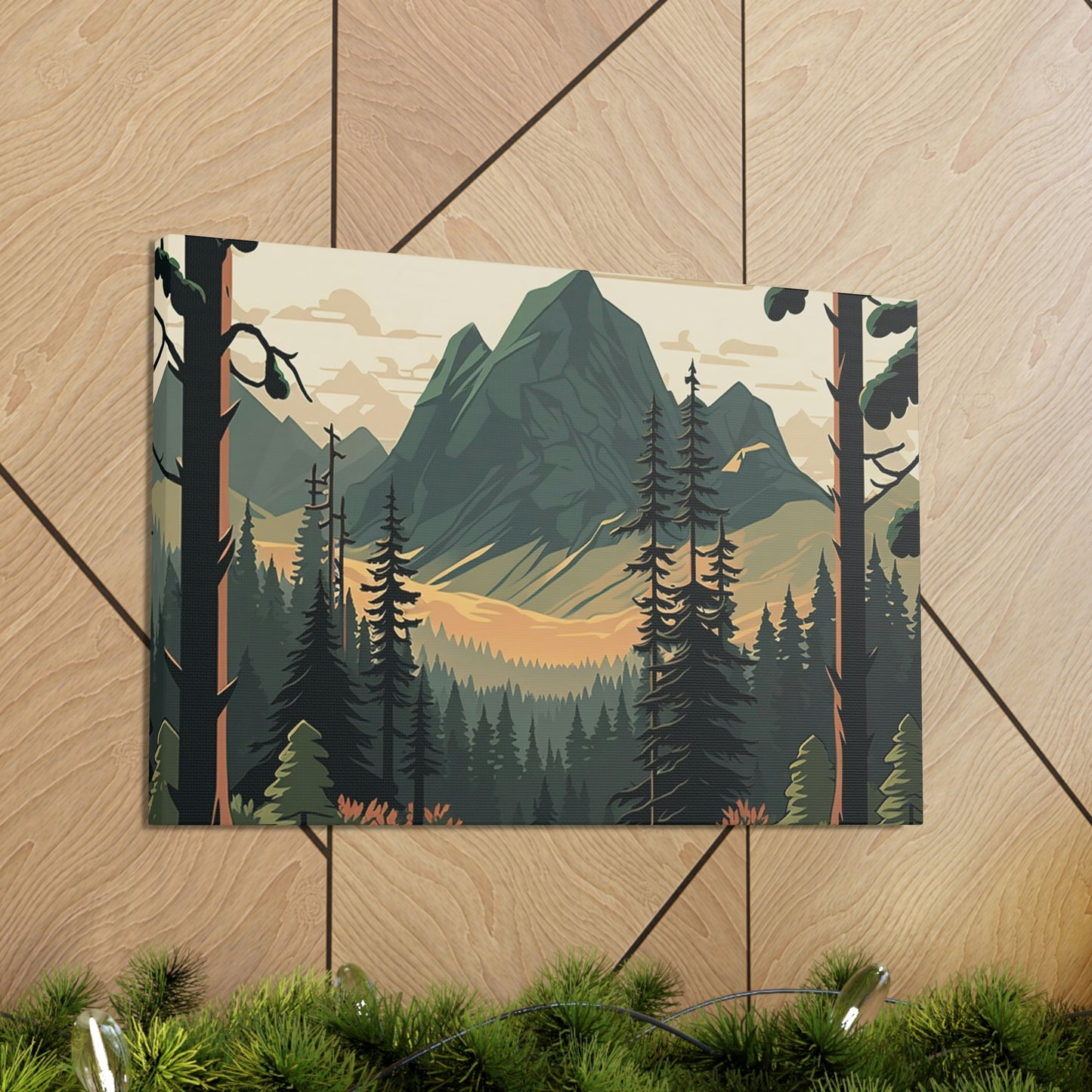 Mountain Valley Canvas Gallery Wraps