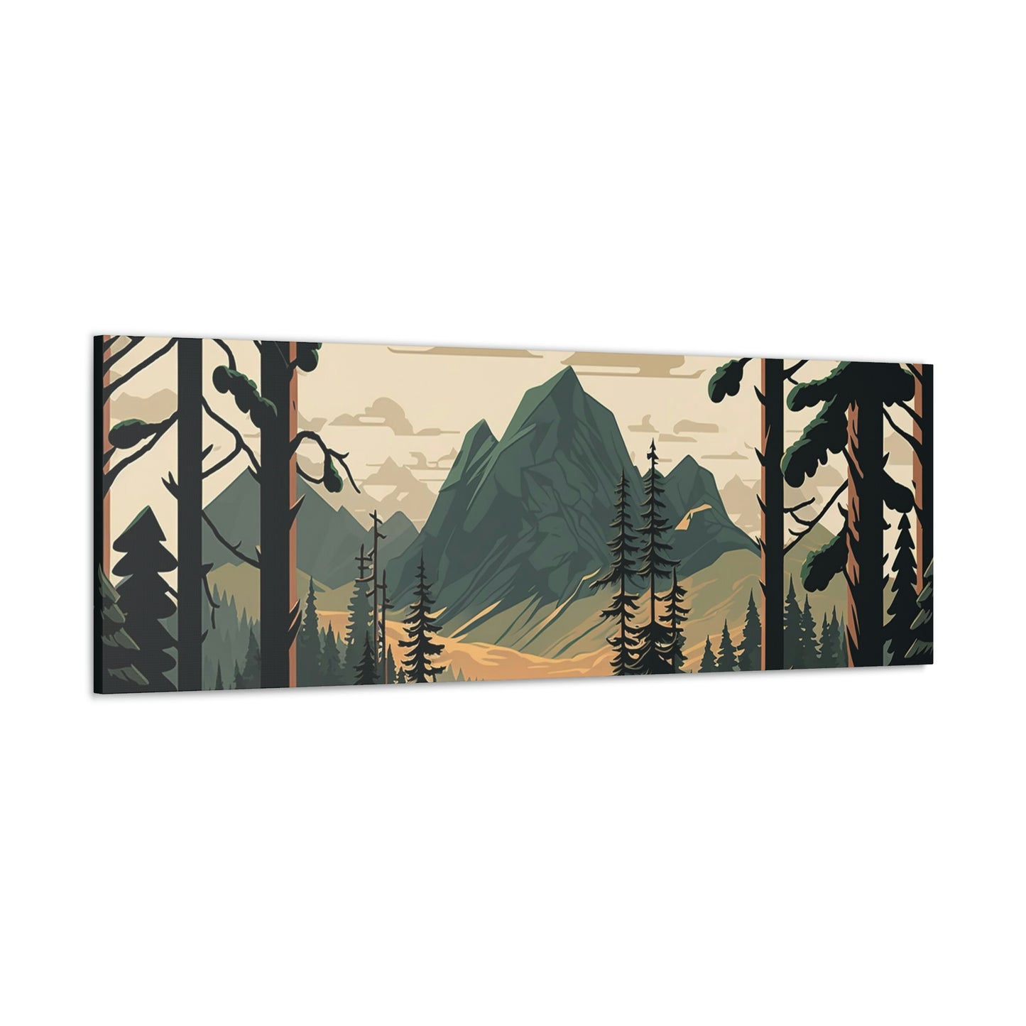 Mountain Valley Canvas Gallery Wraps