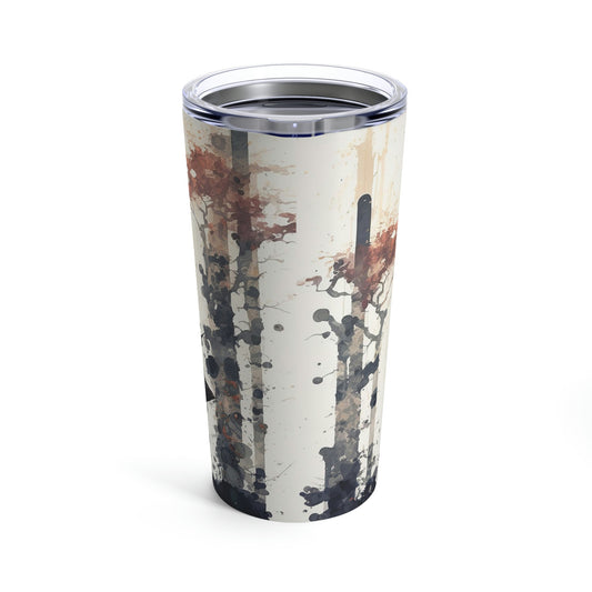 Forest Rain Watercolor Tumbler 20oz